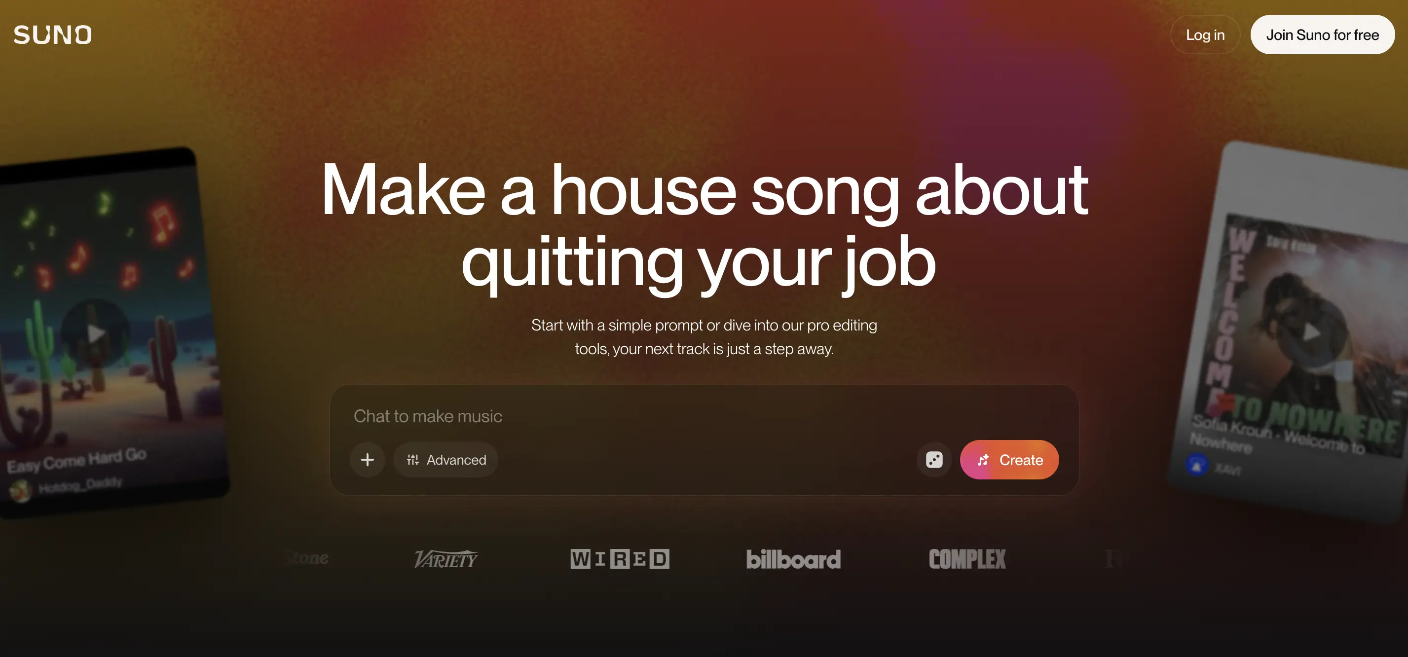 10 AI Music Generator Terbaik 2026 untuk Pemula - suno.webp