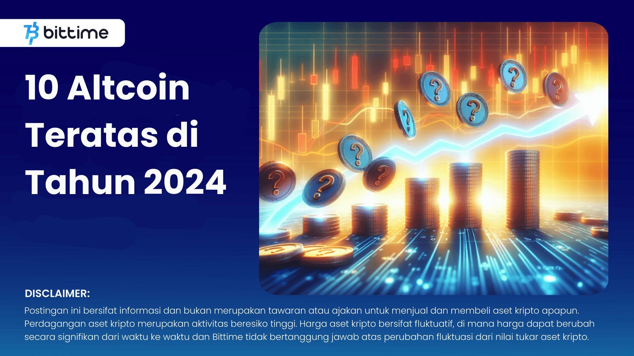 10 Altcoin Teratas di Tahun 2024 - Bittime