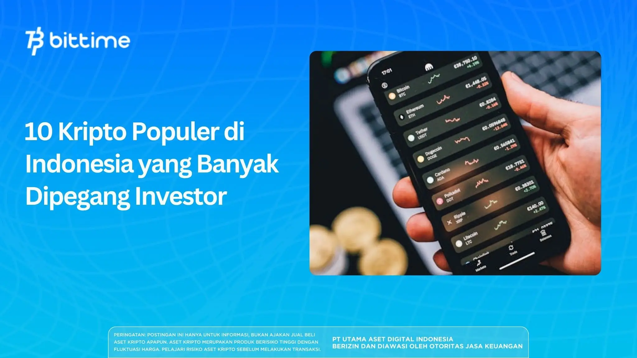 10 Kripto Populer di Indonesia yang Banyak Dipegang Investor