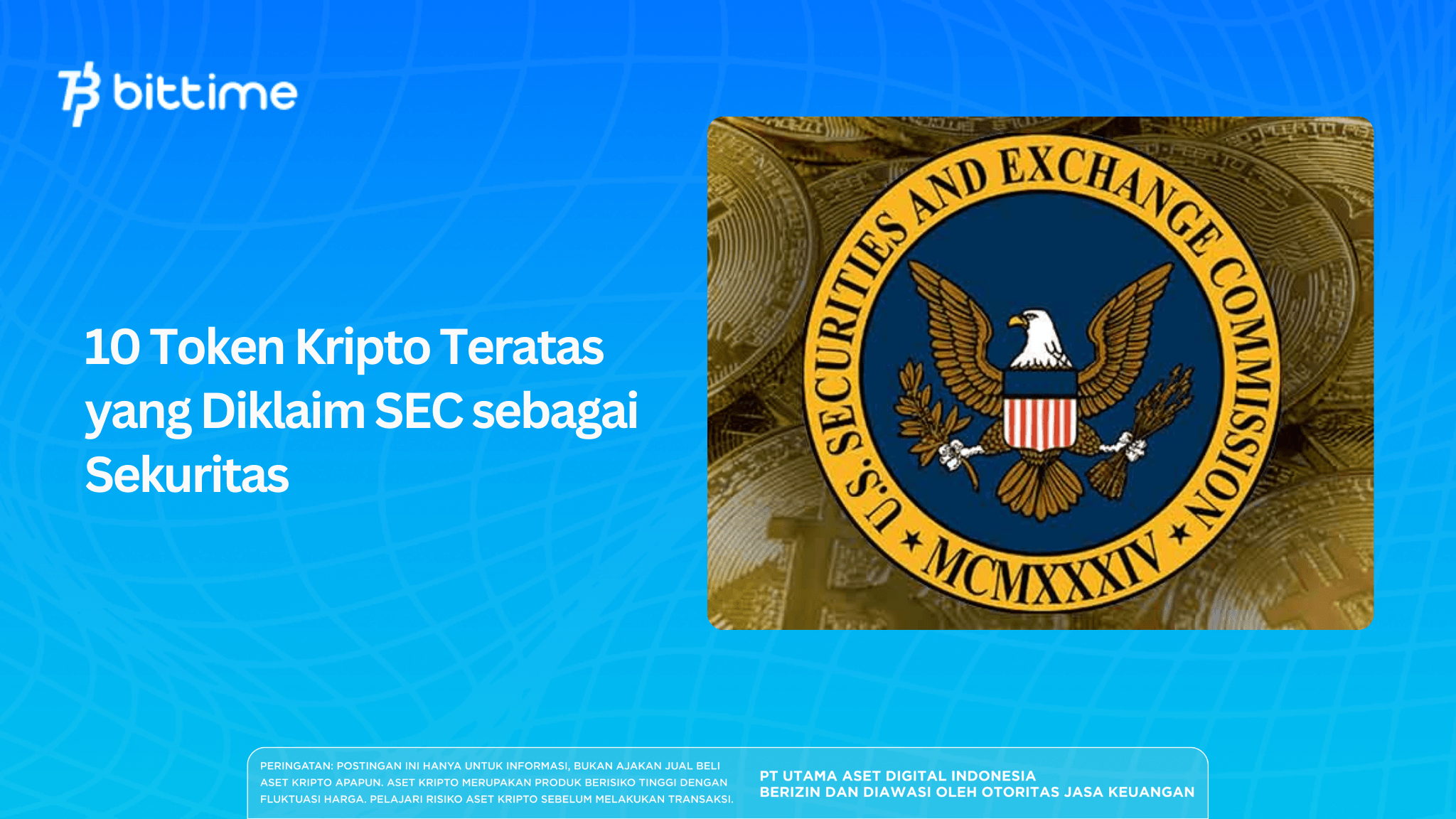 Top 10 Crypto Tokens Claimed by the SEC as Securities