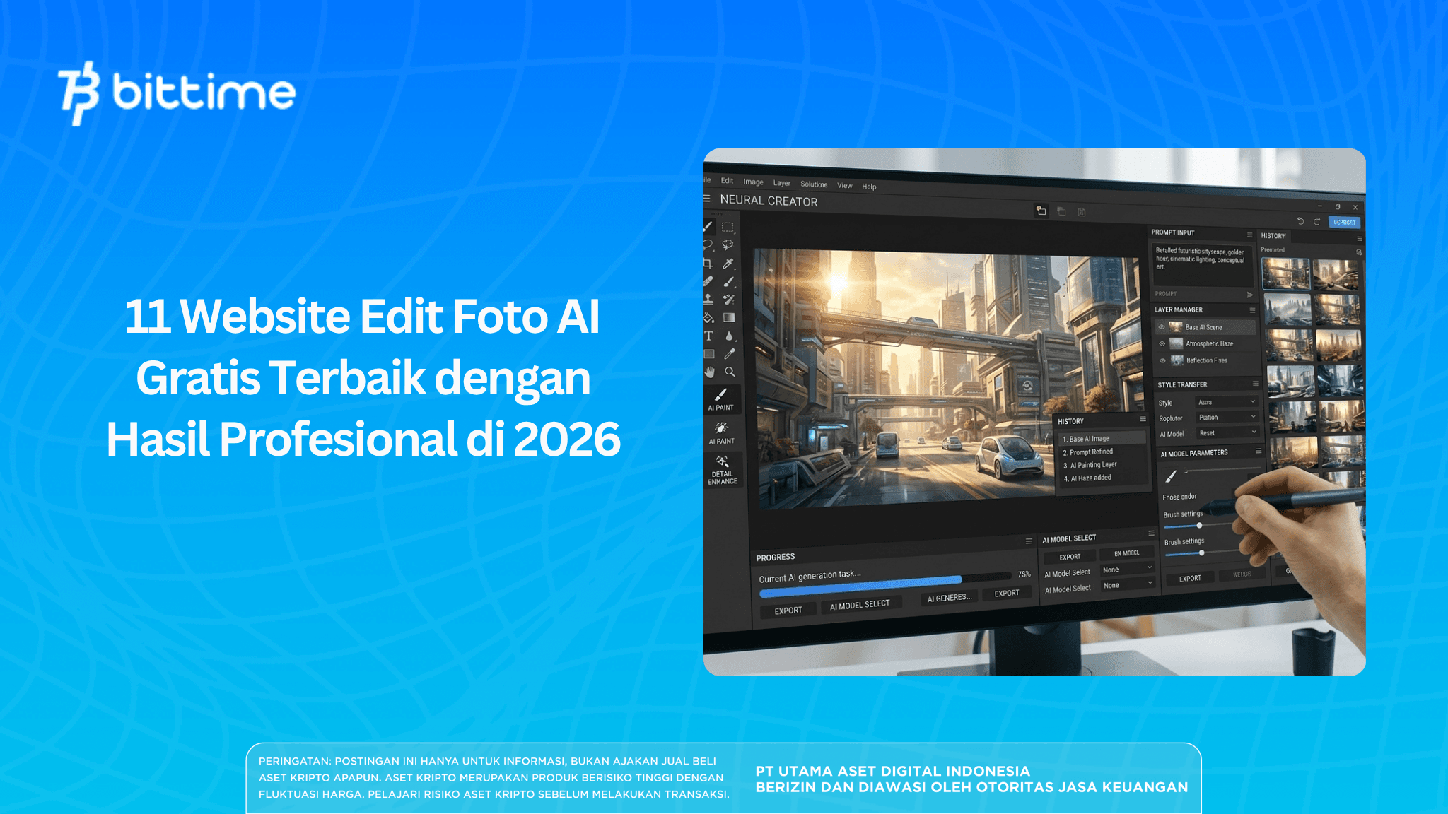 11 Website Edit Foto AI Gratis Terbaik dengan Hasil Profesional di 2026