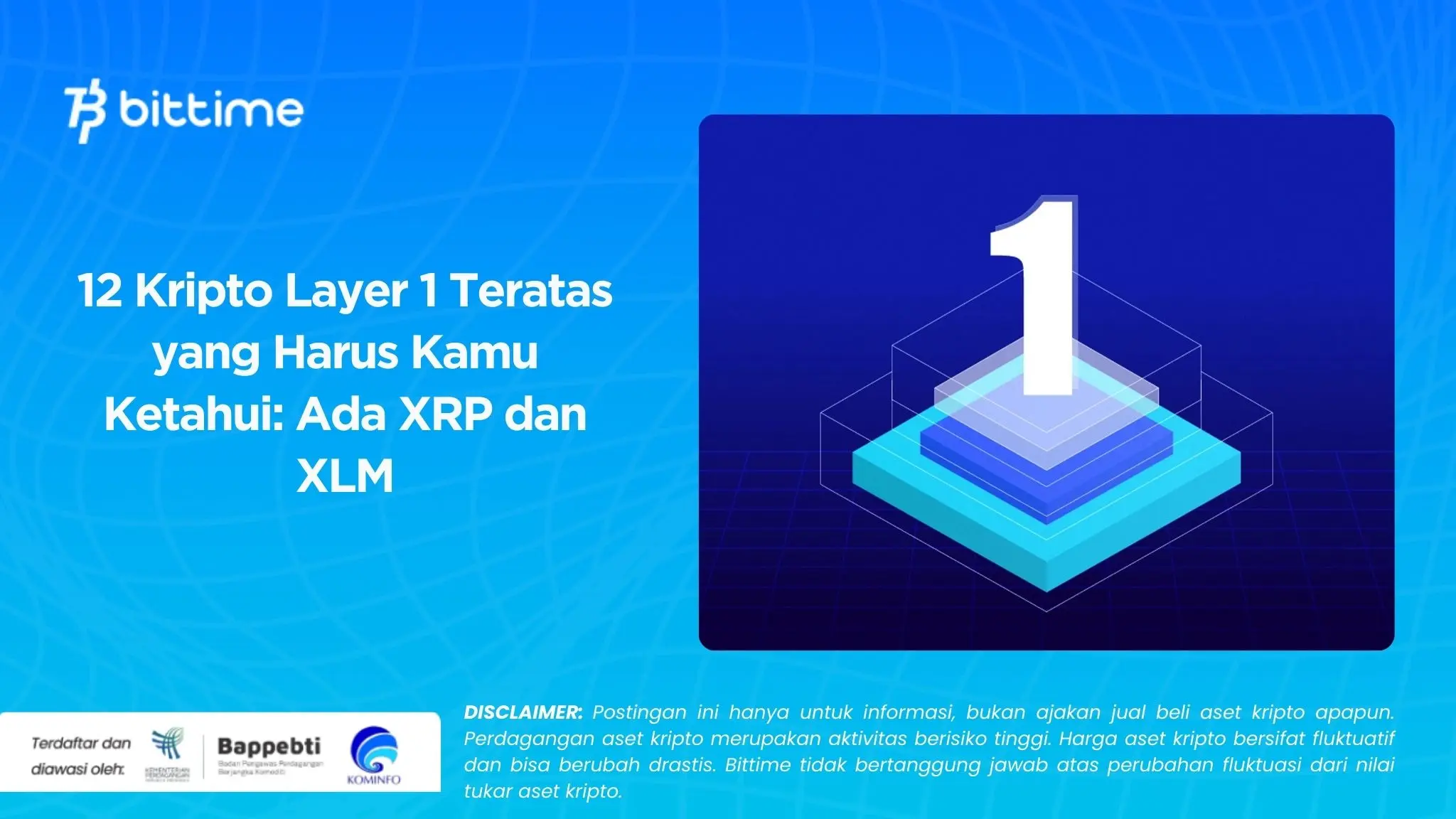12 Kripto Layer 1 Teratas yang Harus Kamu Ketahui Ada XRP dan XLM.webp