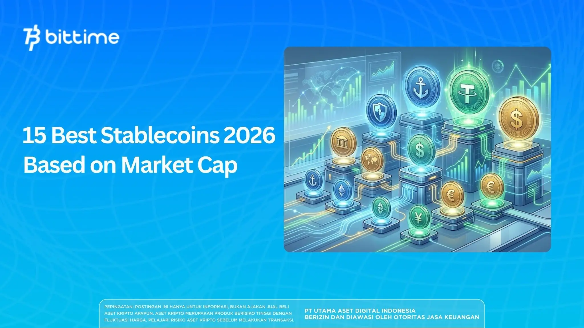 15 Best Stablecoins 2026 Based on Market Cap