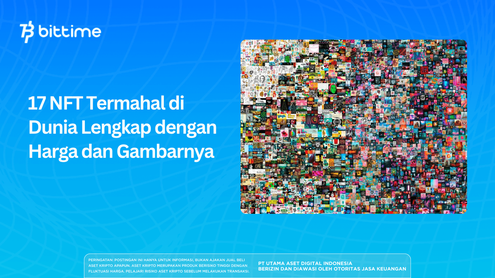 17 NFT Termahal di Dunia Lengkap dengan Harga dan Gambarnya