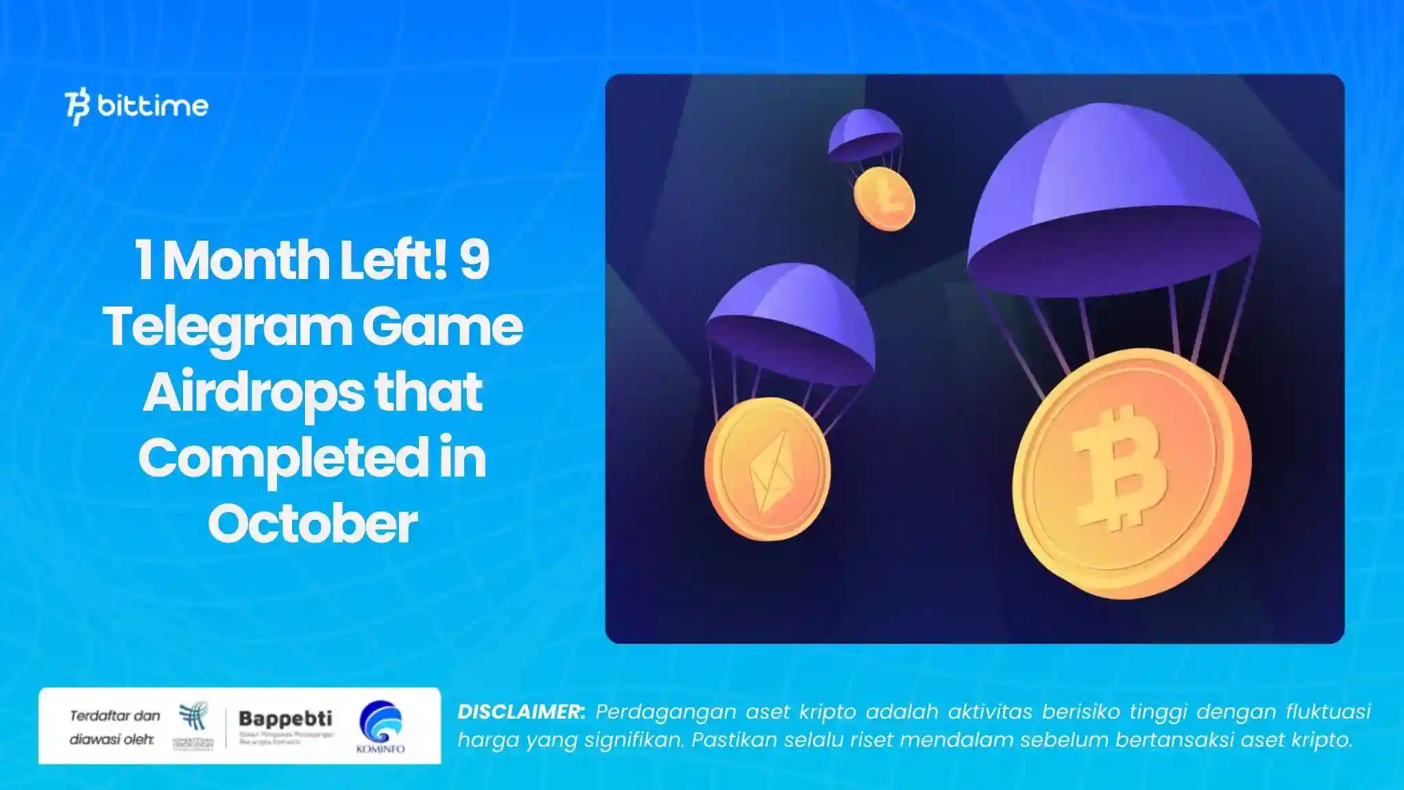 1 Month Left! 9 Telegram Game Airdrops that Completed in October.webp