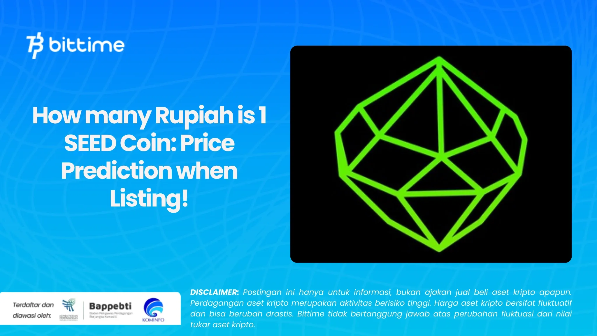 1 SEED Coin Berapa Rupiah Prediksi Harga saat Listing!