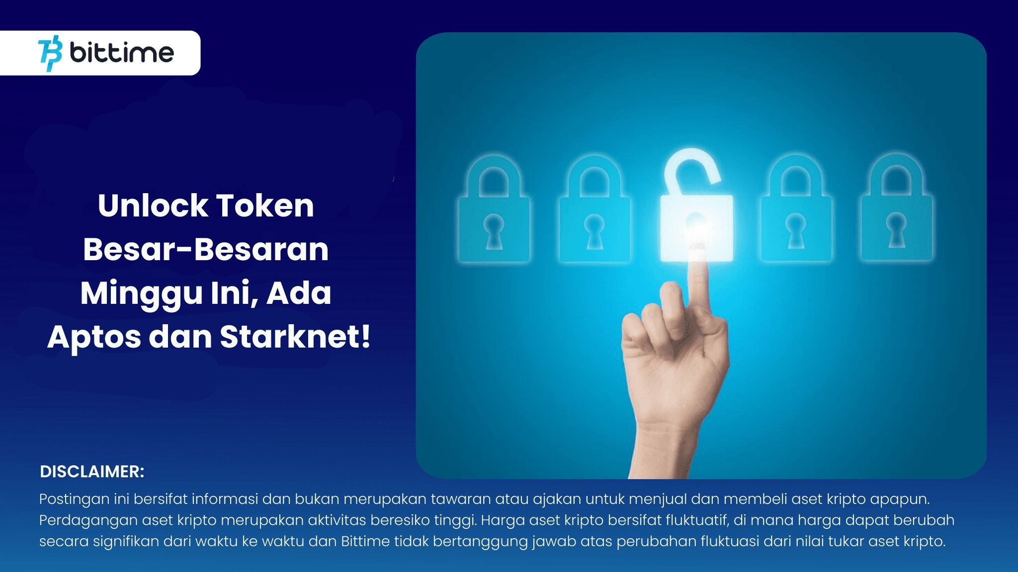 unlock token, aptos token, starknet token