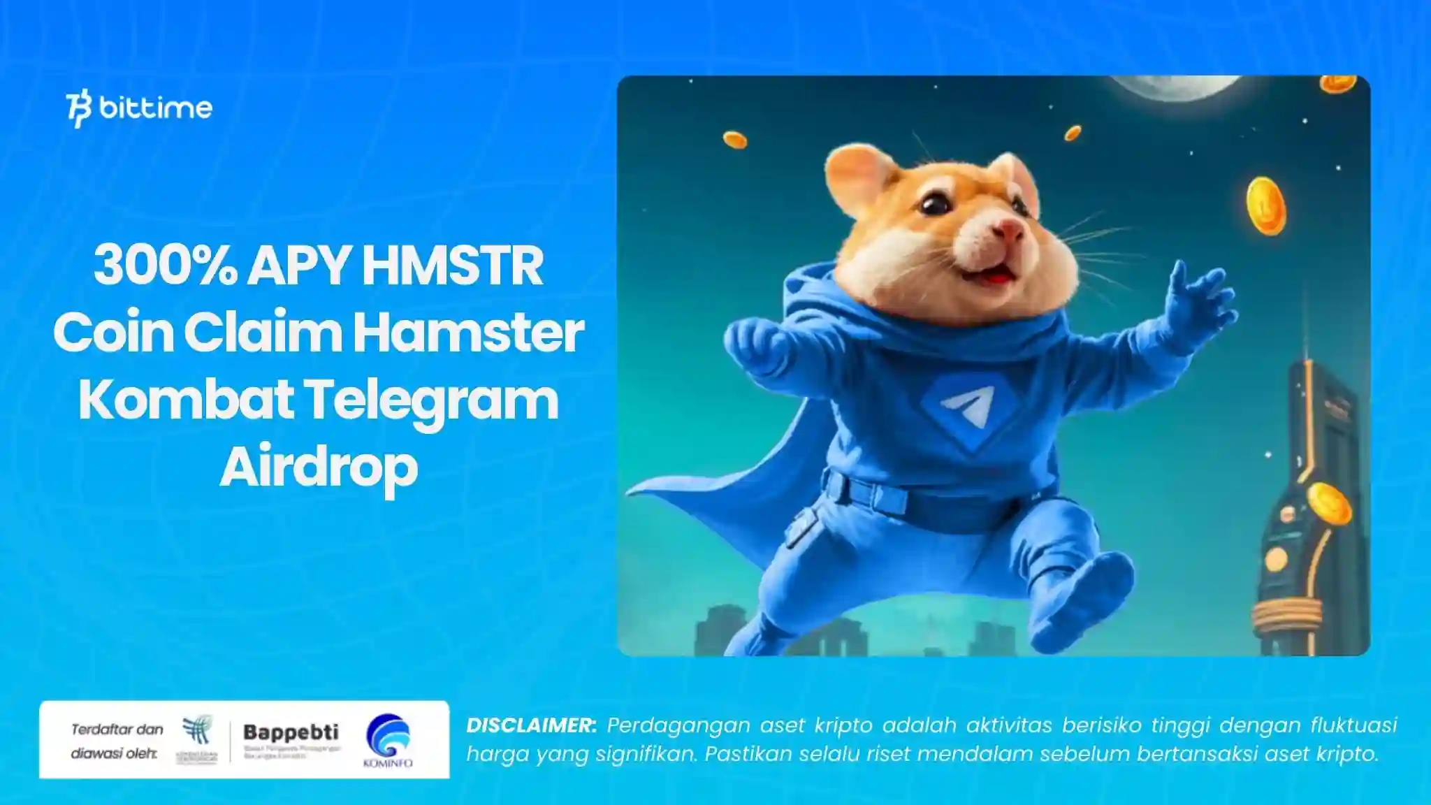 300% APY HMSTR Coin Claim Hamster Kombat Telegram Airdrop.webp