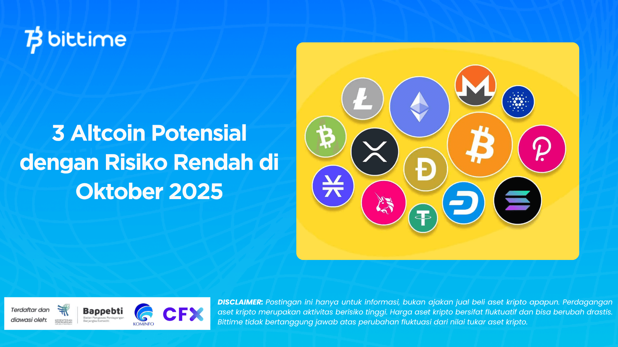 3 Altcoin Potensial dengan Risiko Rendah di Oktober 2025: Pilihan Cerdas untuk Investor Kripto