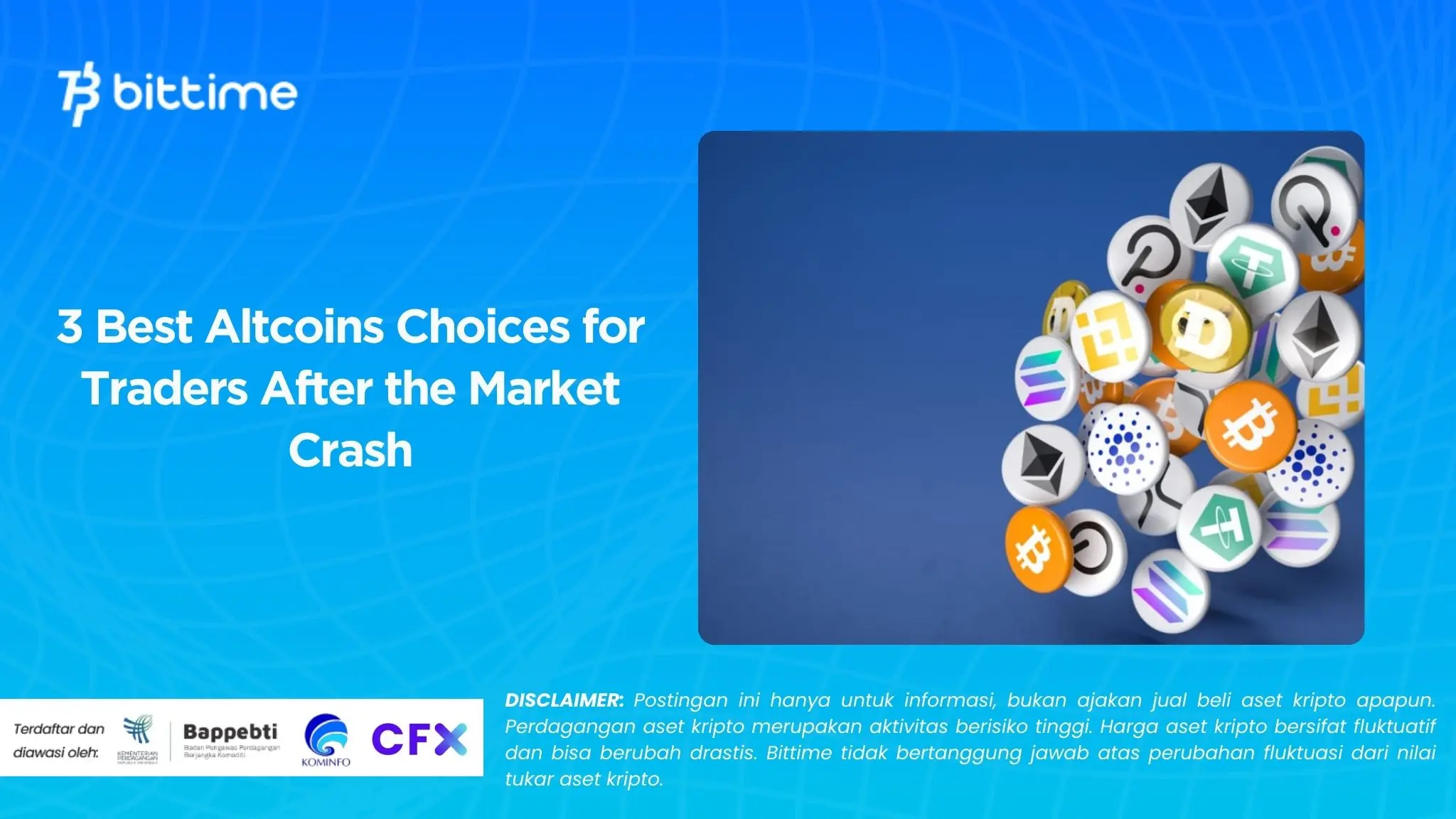 3 Best Altcoins Choices for Traders After the Market Crash.