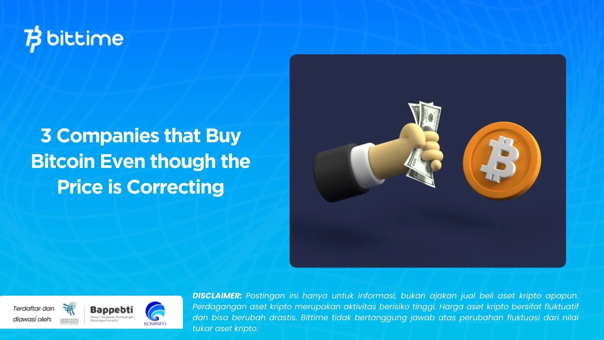 3 Companies that Buy Bitcoin Even though the Price is Correcting3 Companies that Buy Bitcoin Even though the Price is Correcting.