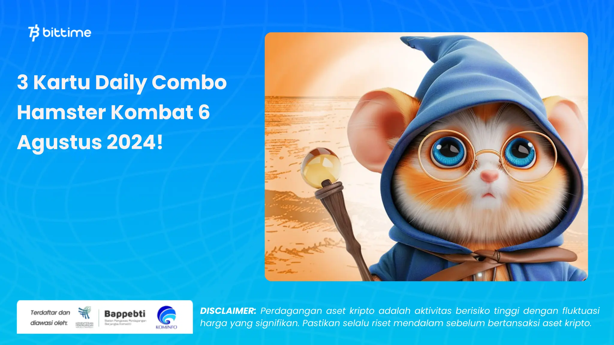 3 Kartu Daily Combo Hamster Kombat 6 Agustus - Bittime.webp