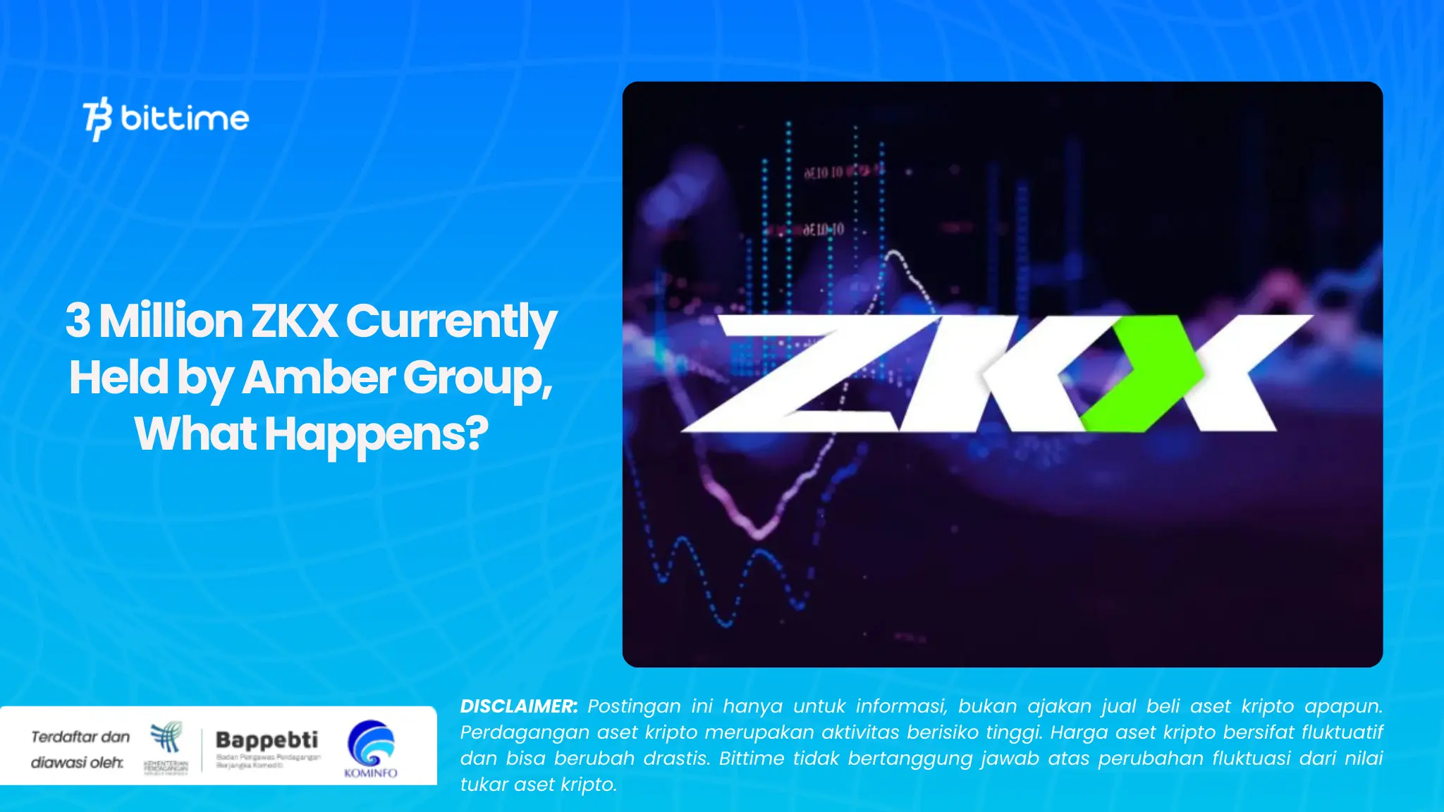 3 Million ZKX Currently Held by Amber Group, What Happens?