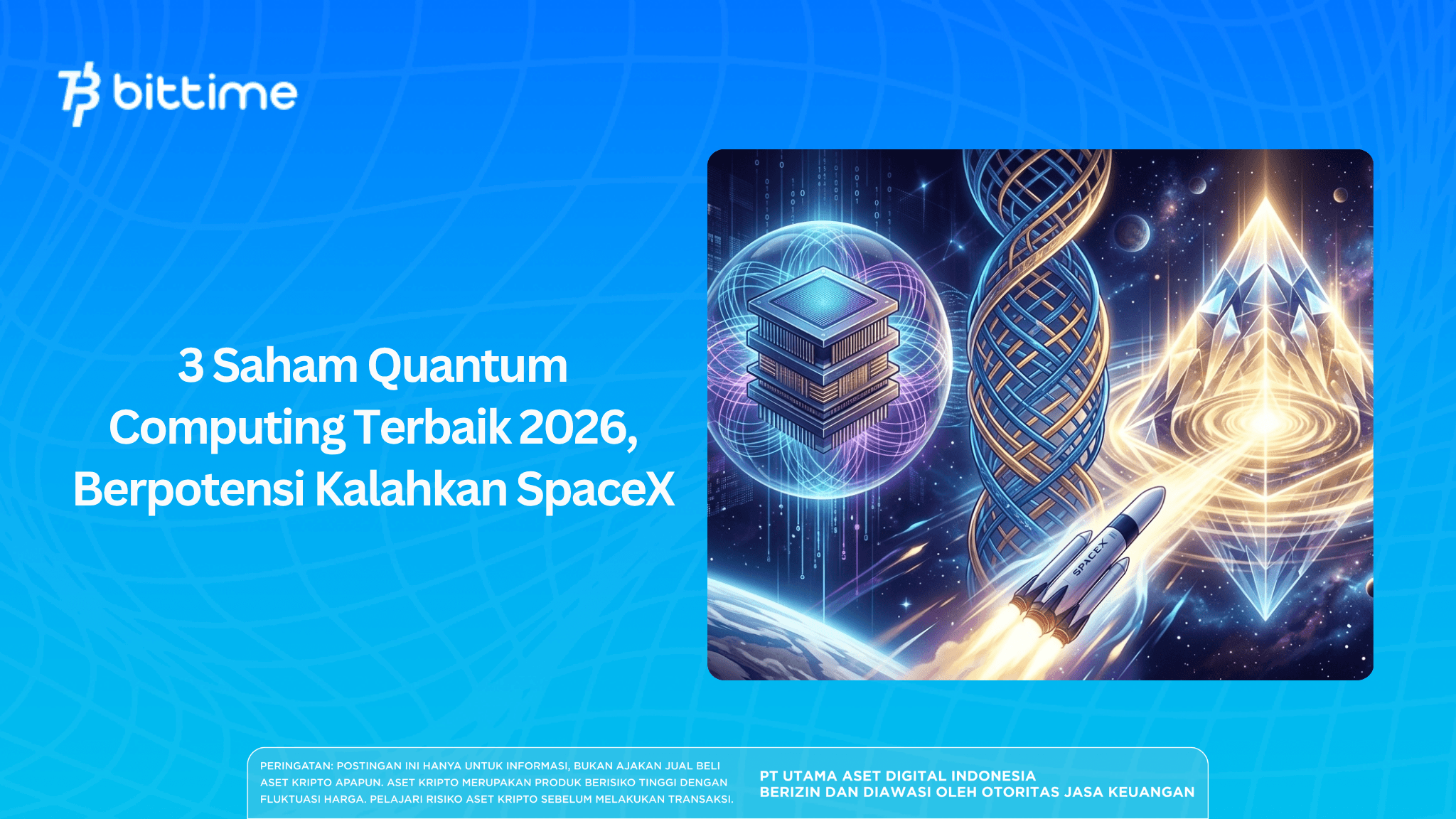 3 Saham Quantum Computing Terbaik 2026, Berpotensi Kalahkan SpaceX