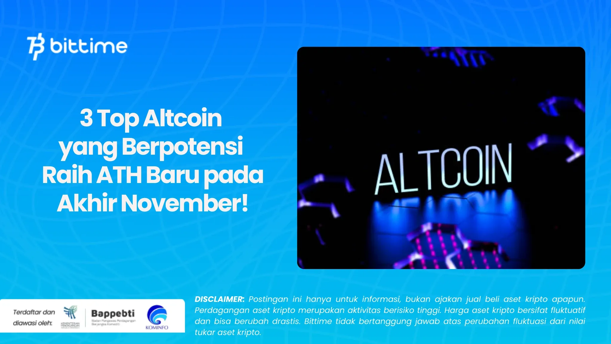 3 Top Altcoin November