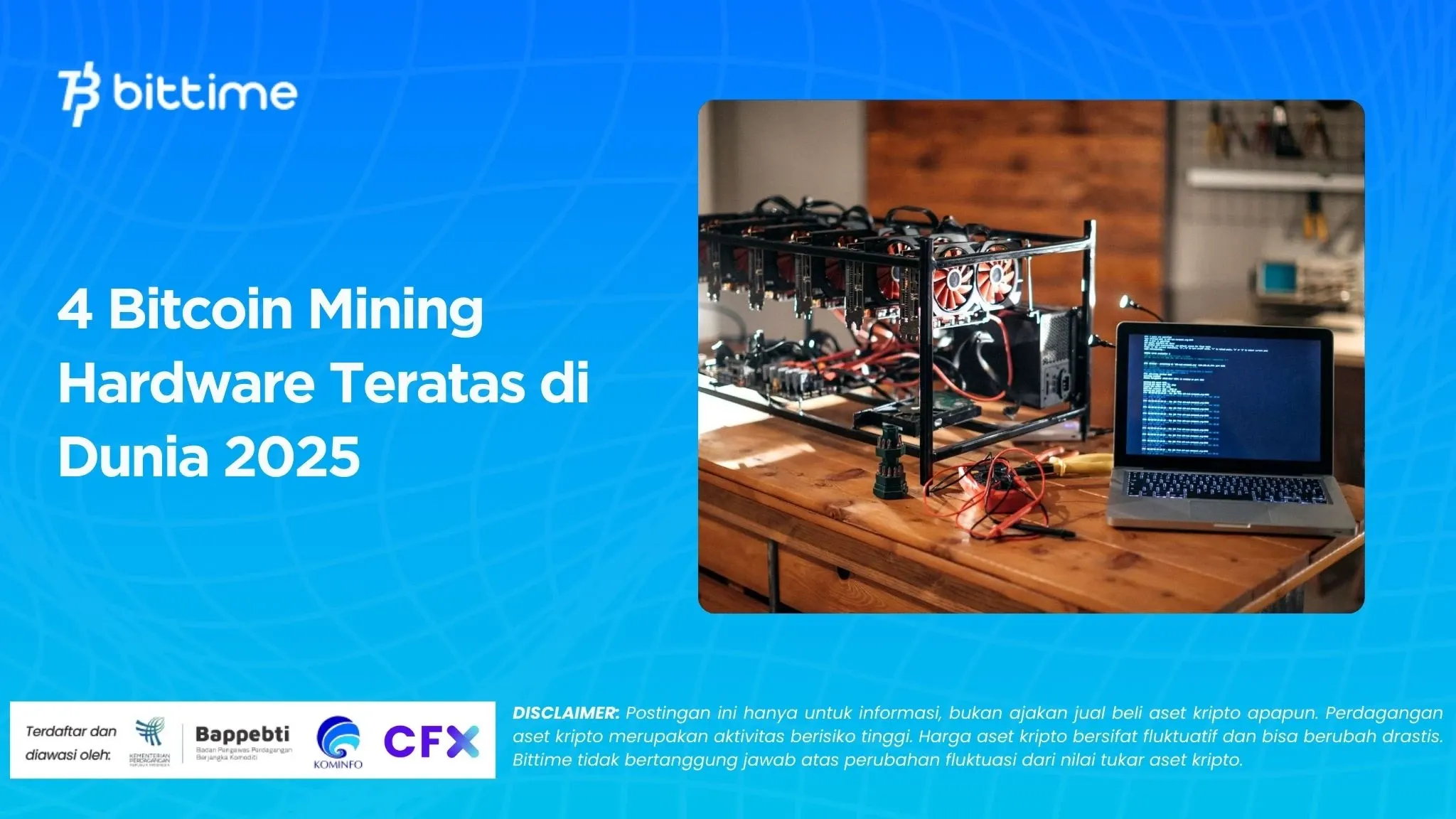 4 Bitcoin Mining Hardware Teratas di Dunia 2025