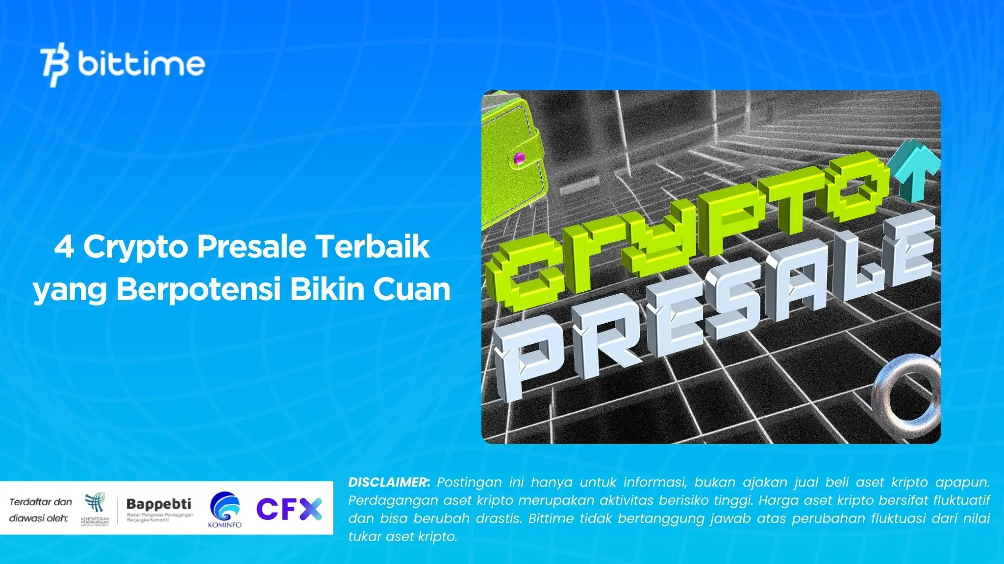 4 Crypto Presale Terbaik yang Berpotensi Bikin Cuan.