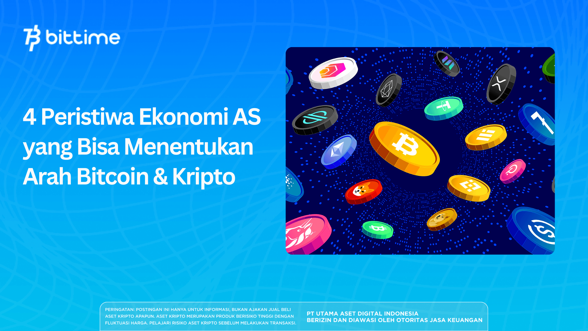 4 Peristiwa Ekonomi AS yang Bisa Menentukan Arah Bitcoin & Kripto