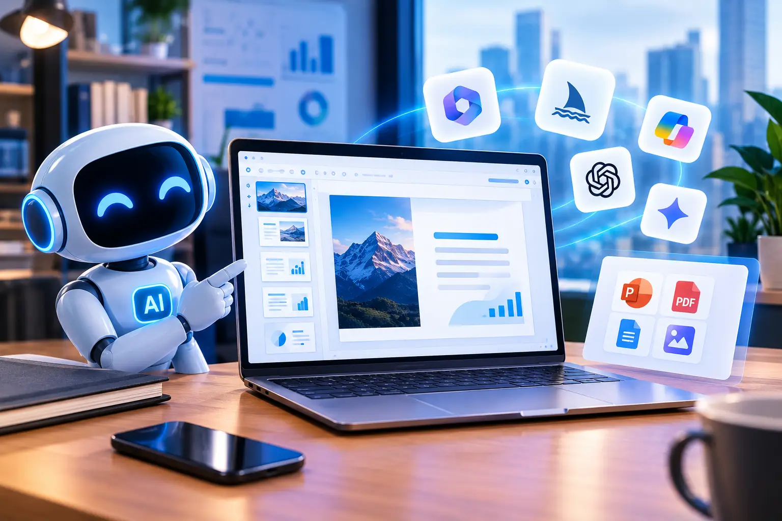 5 AI Pembuat PPT Gratis Fitur, Batas Penggunaan, dan Pilihan Ekspor - image.webp