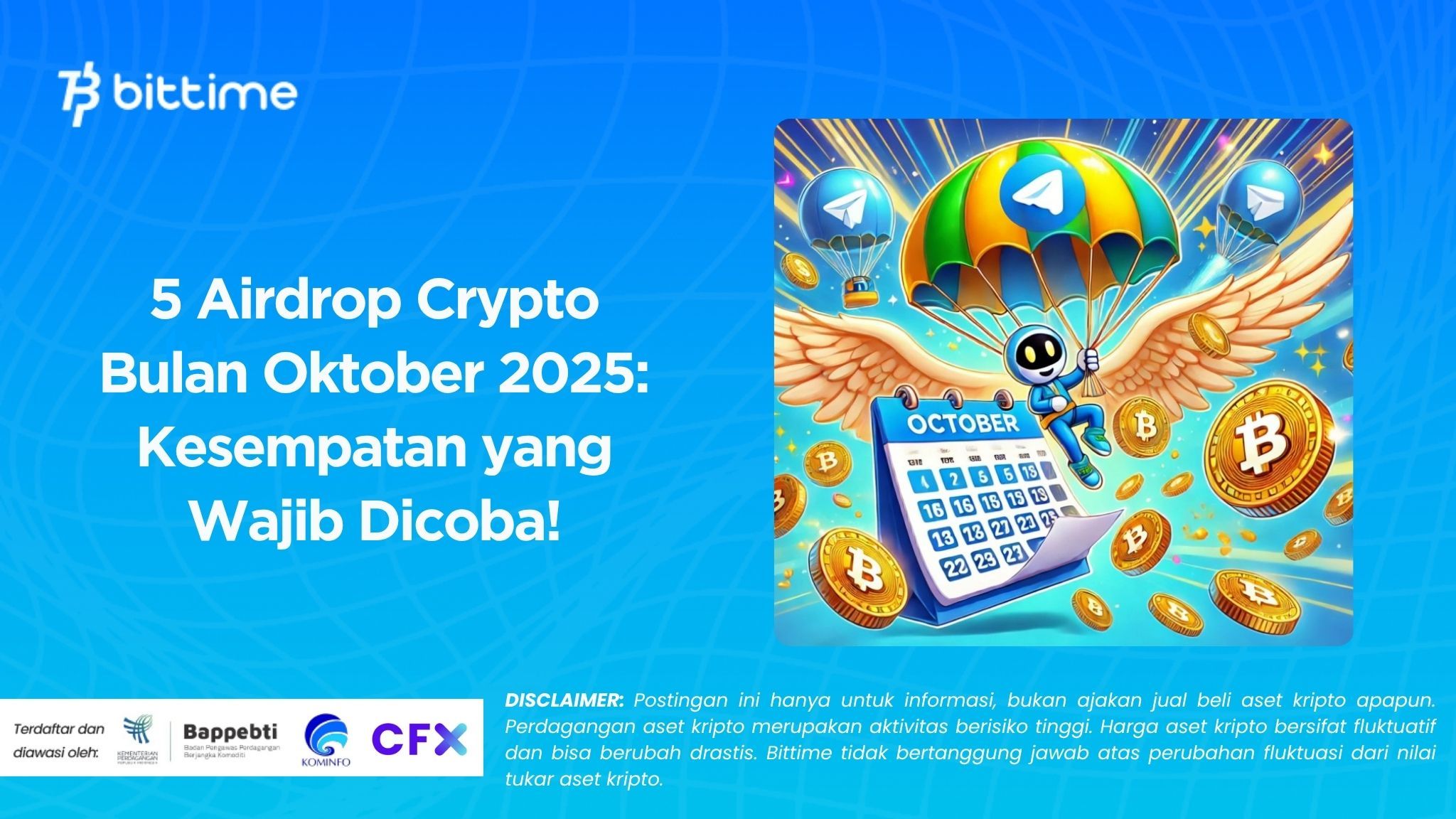 5 Airdrop Crypto Bulan Oktober 2025 Kesempatan yang Wajib Dicoba