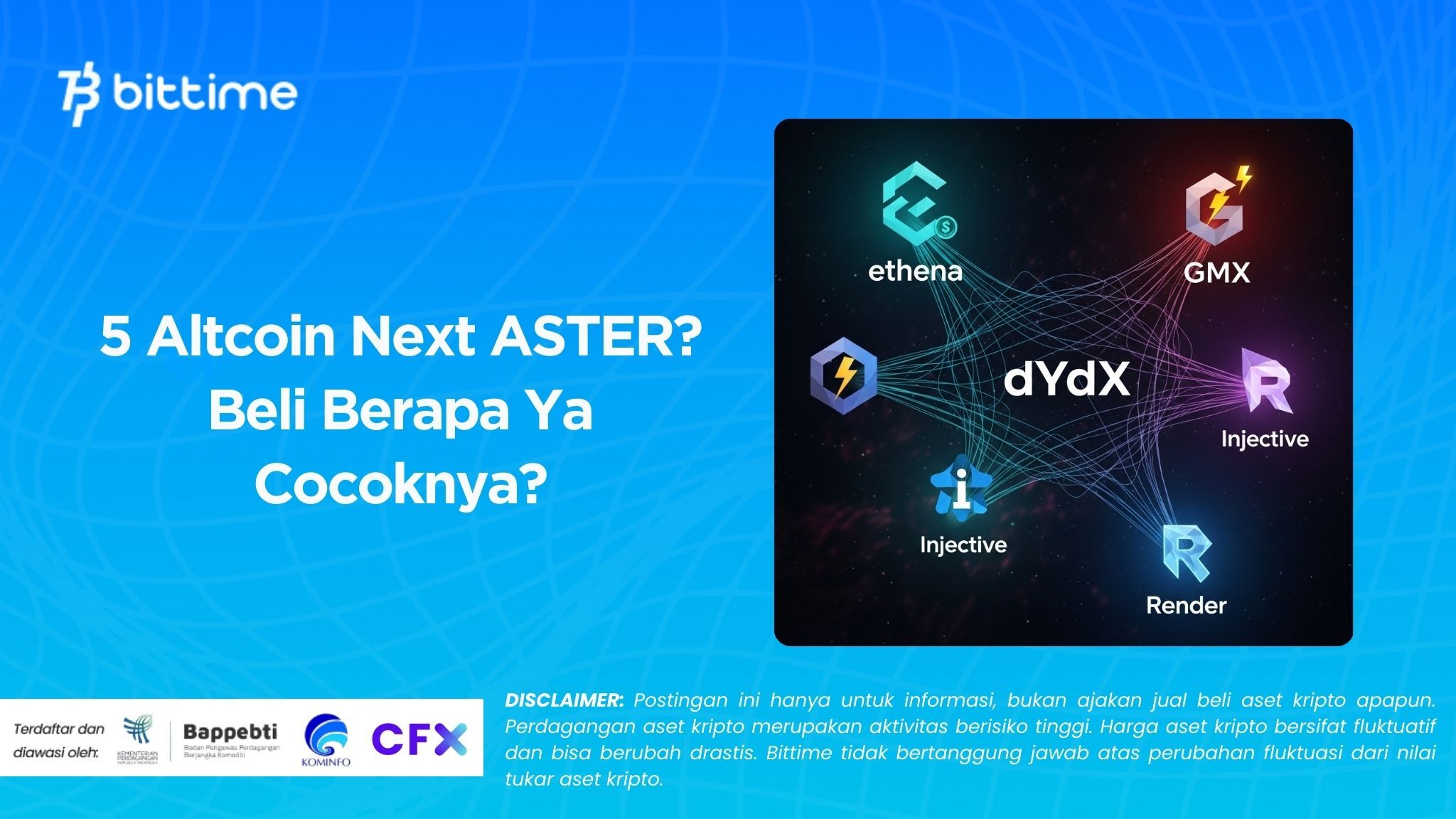 5 Altcoin Next ASTER Beli Berapa Ya Cocoknya