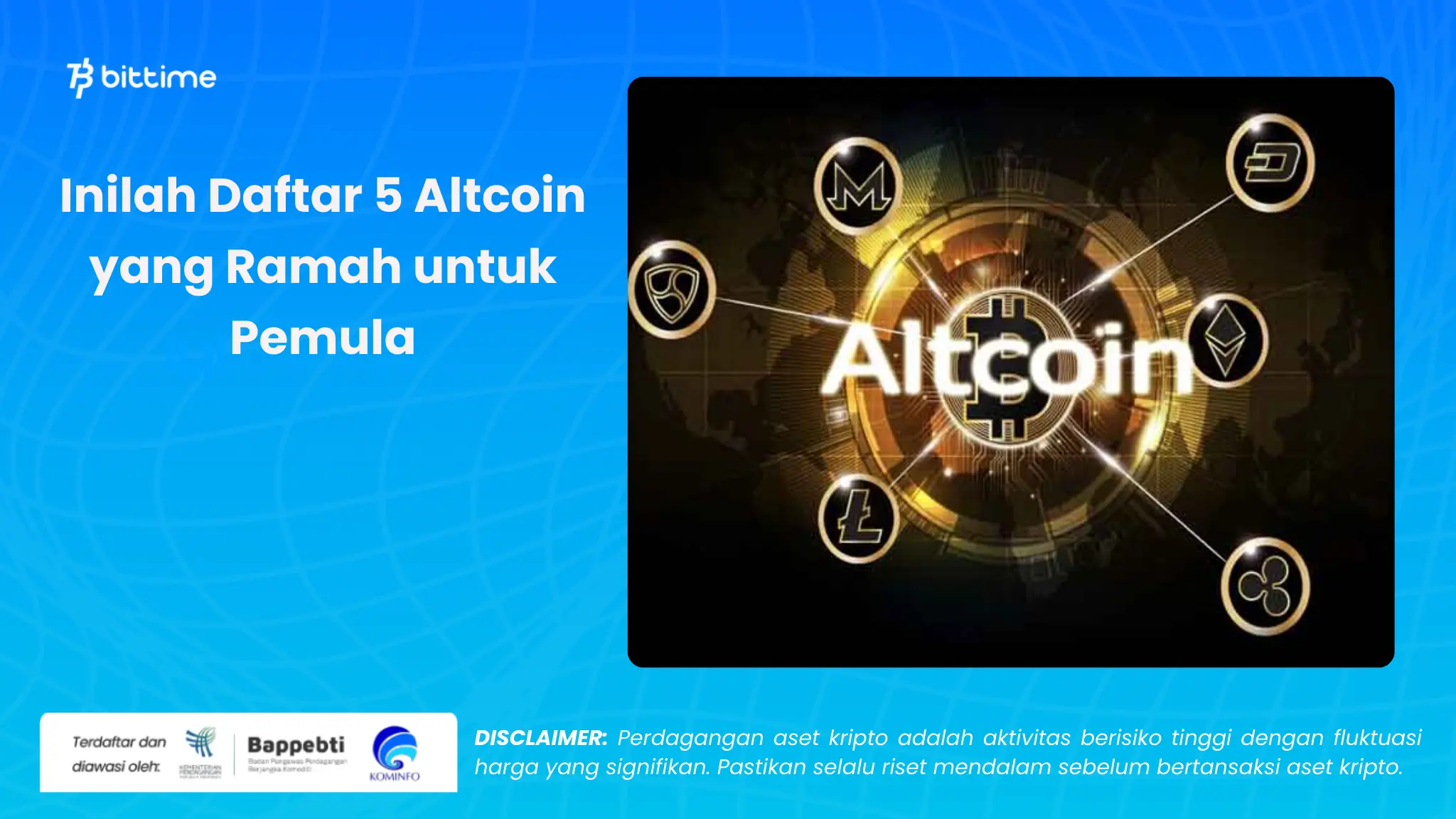 5 Altcoin untuk Pemula - bittime