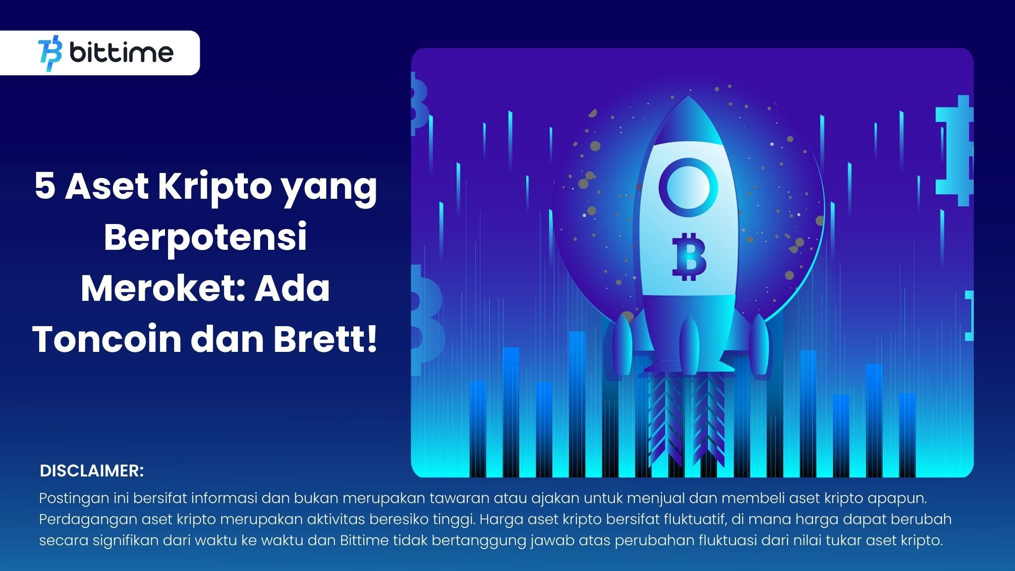 5 Aset Kripto yang Berpotensi Meroket Ada Toncoin dan Brett!