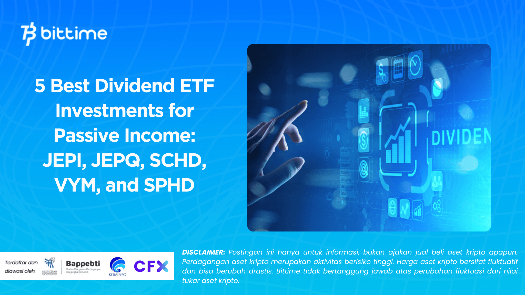 5 Best Dividend ETF Investments for Passive Income: JEPI, JEPQ, SCHD, VYM, and SPHD