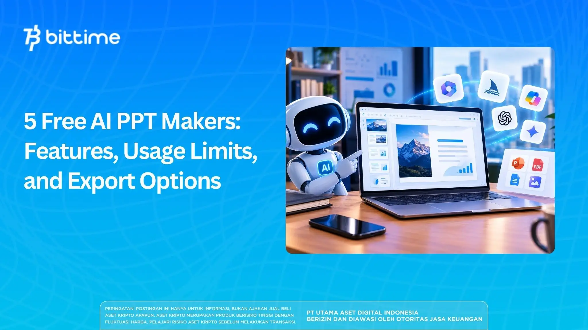 5 Free AI PPT Makers: Features, Usage Limits, and Export Options