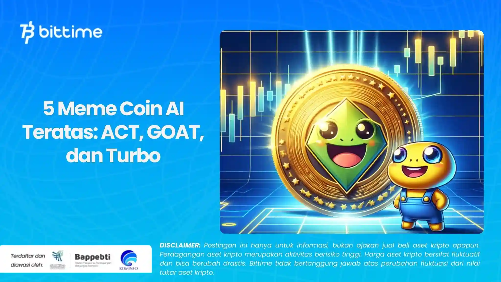 5 Meme Coin AI Teratas ACT, GOAT, dan Turbo.webp