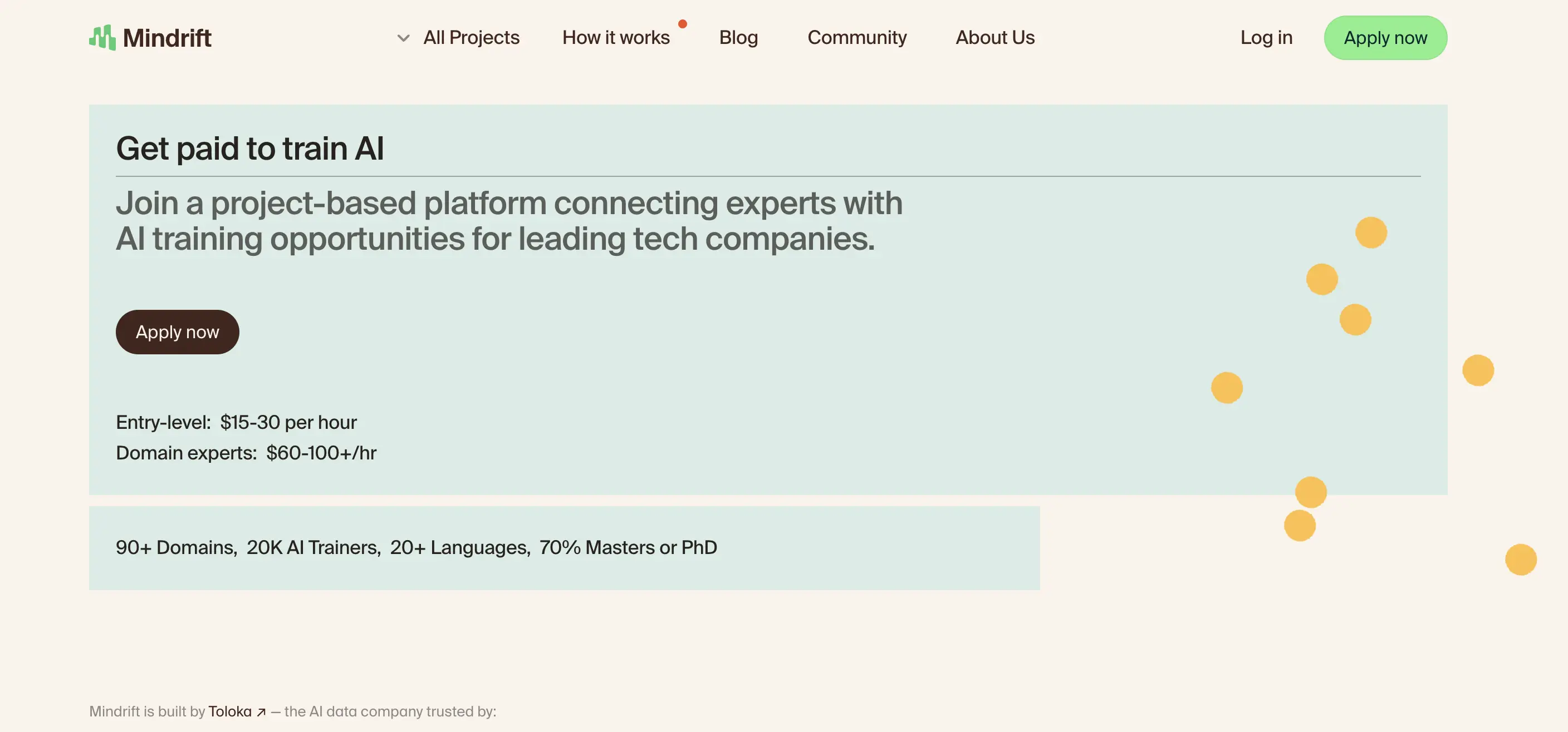 5 Platform AI Terbaik yang Bisa Menambah Penghasilan Freelancer di 2026 - mindrift.webp