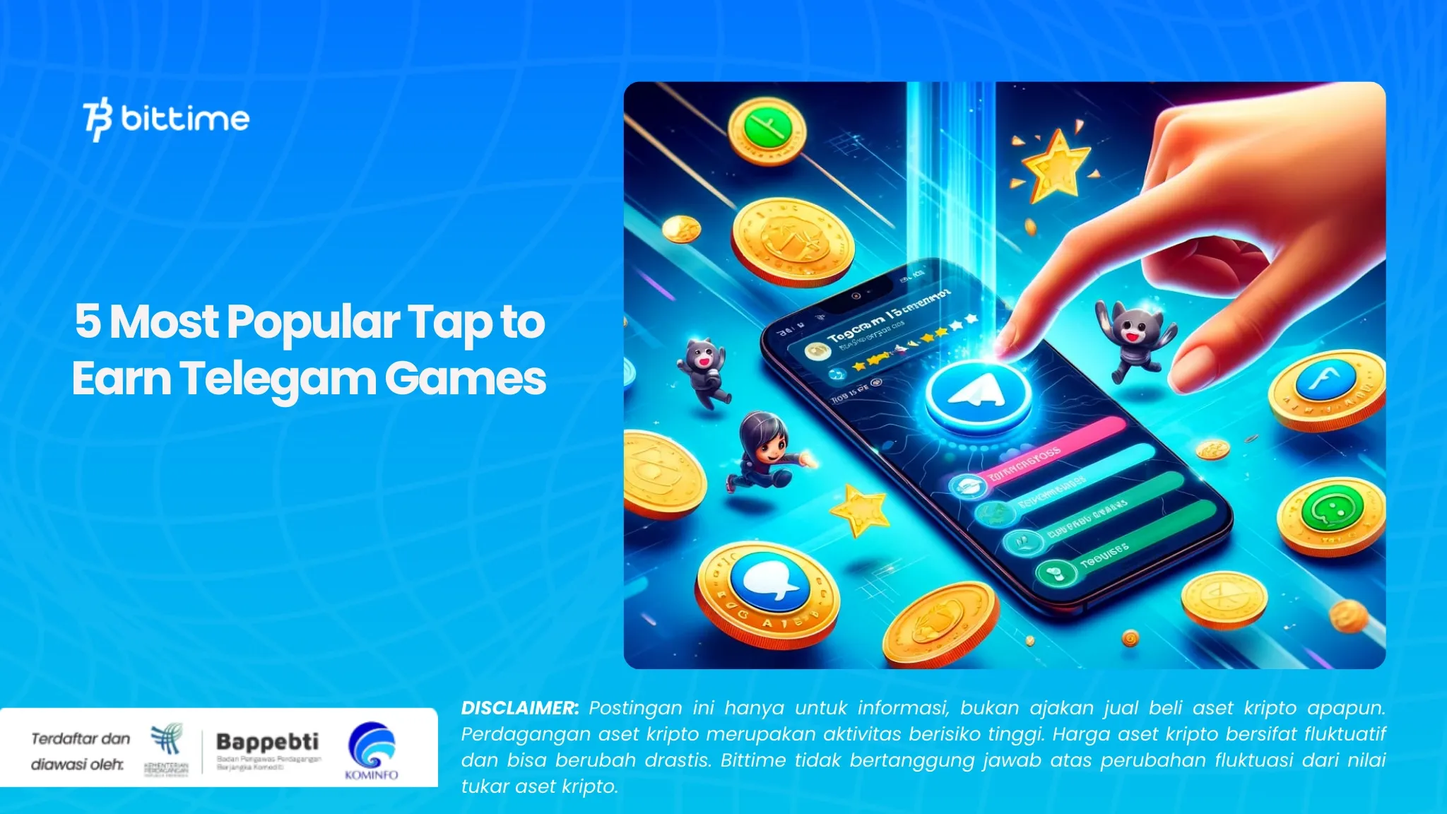 5 Telegam Game Tap to Earn Terpopuler