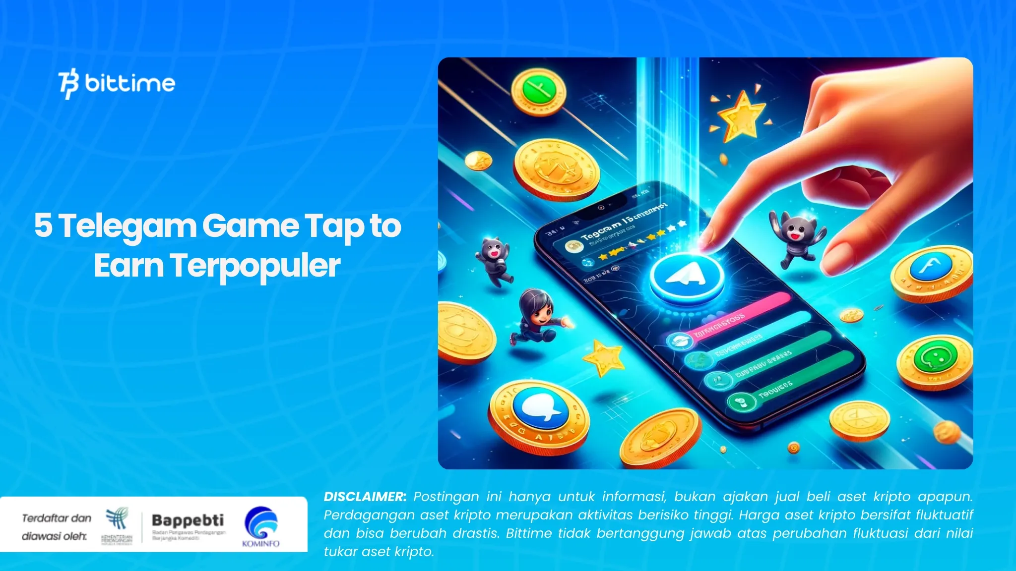 5 Telegam Game Tap to Earn Terpopuler