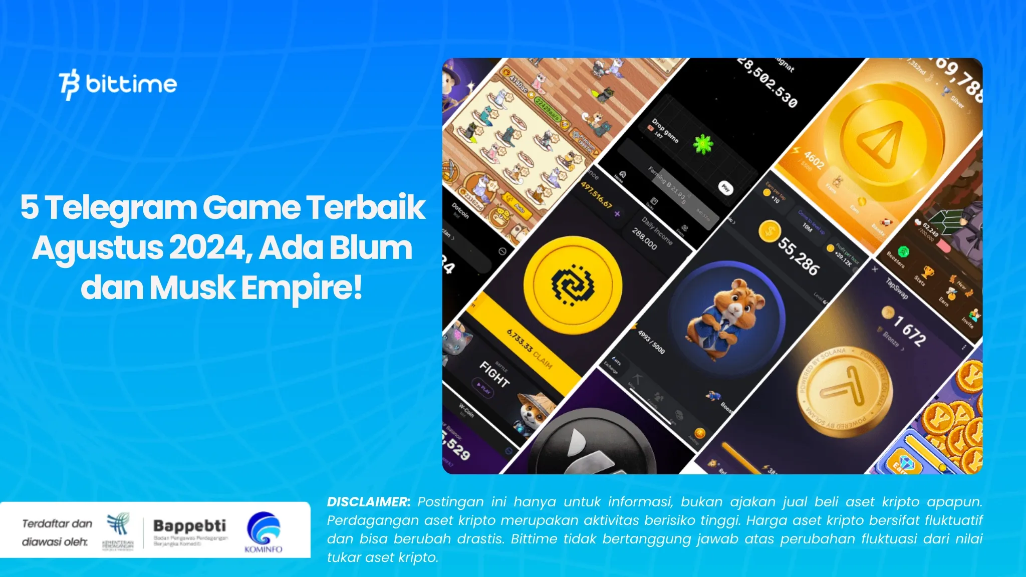 5 Telegram Game Terbaik Agustus 2024, Ada Blum dan Musk Empire