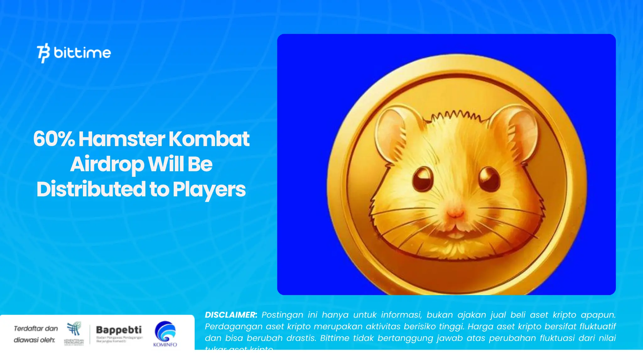 60% Hamster Kombat Airdrop Will Be Distributed to Players.webp