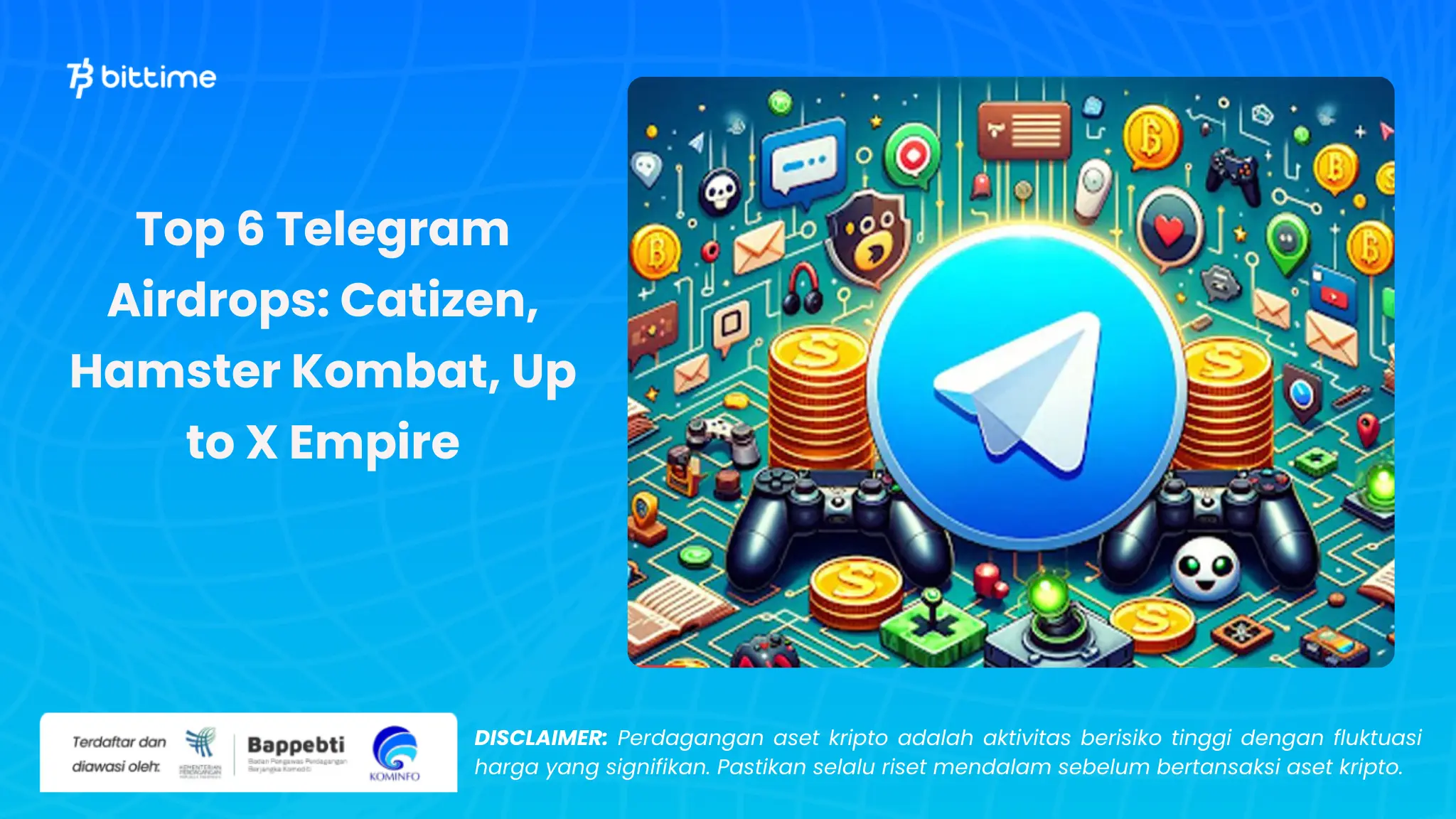 6 Airdrop Telegram Teratas - Bittime (1).webp