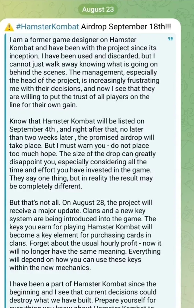 6 Fakta Dibalik Listing Hamster Kombat, Wajib Tahu Biar Makin Cuan