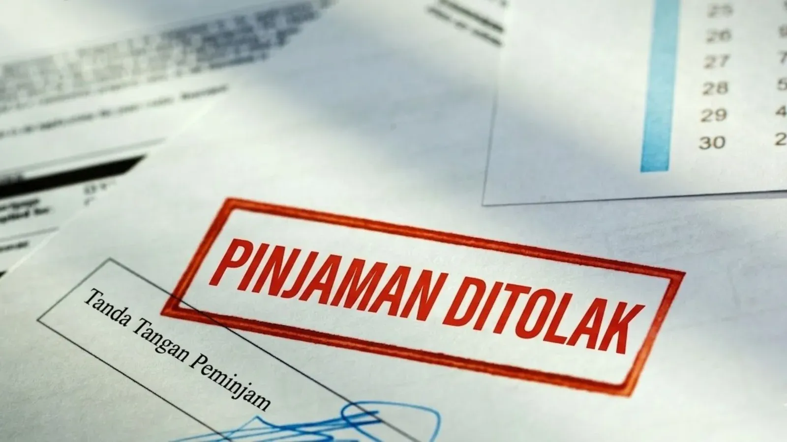 7 Alasan Utama Pinjaman Online Ditolak
