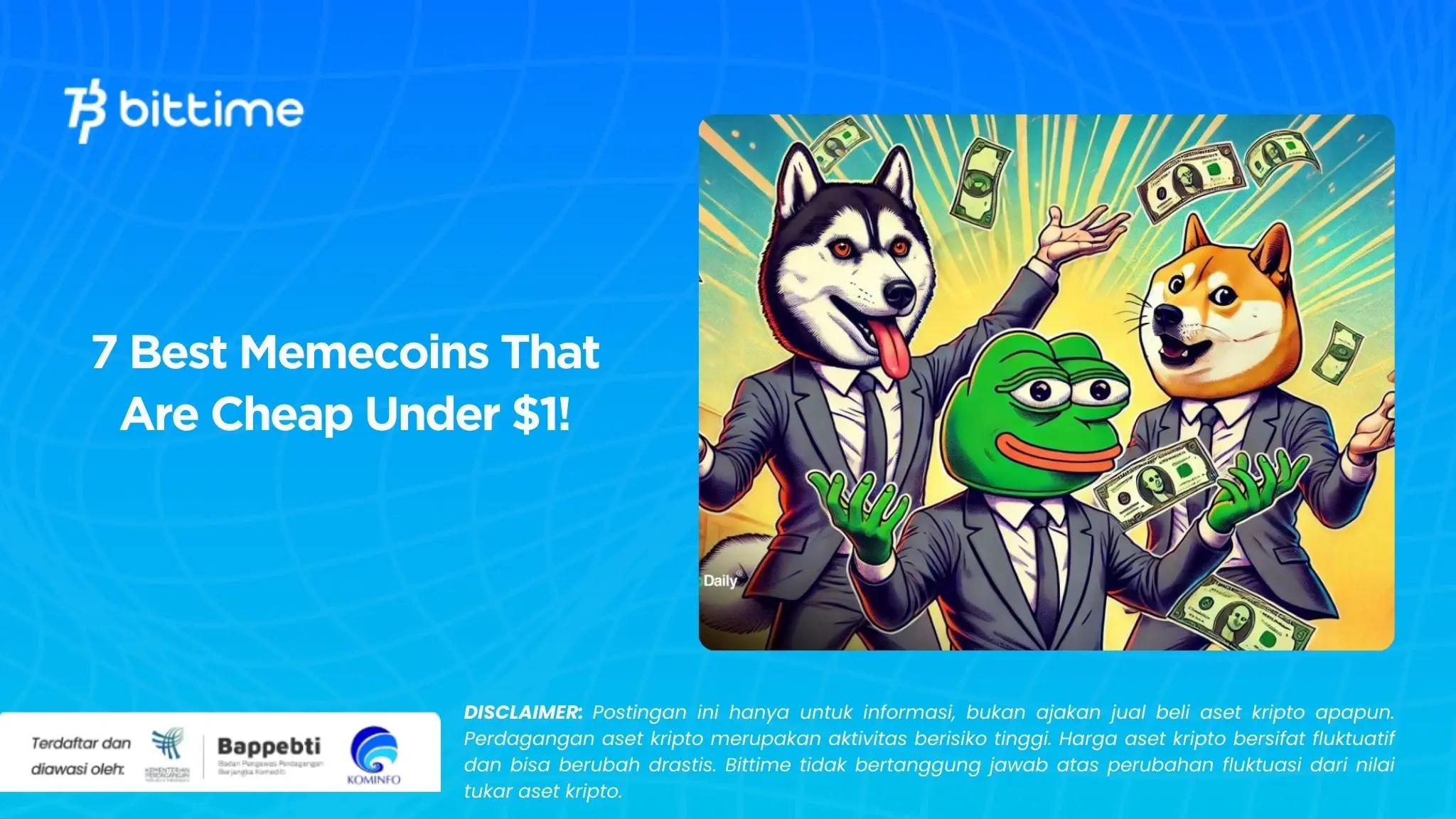 7 Best Memecoins That Are Cheap Under $1!.webp