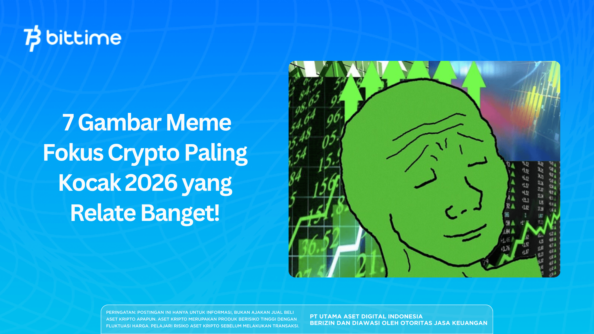  7 Gambar Meme Fokus Crypto Paling Kocak 2026 yang Relate Banget!