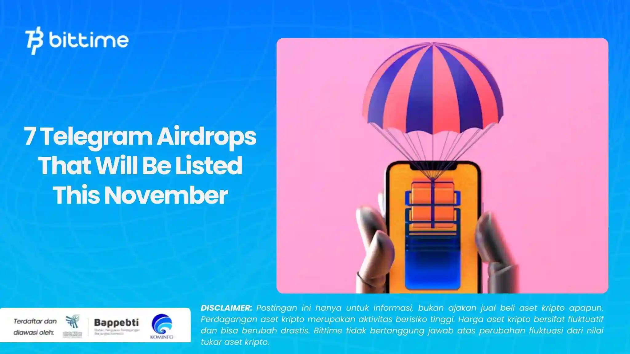 7 Airdrop Telegram yang Akan Listing November Ini