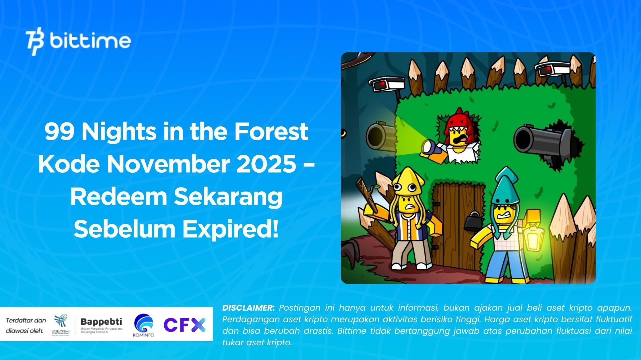 99 Nights in the Forest Kode November 2025 – Redeem Sekarang Sebelum Expired
