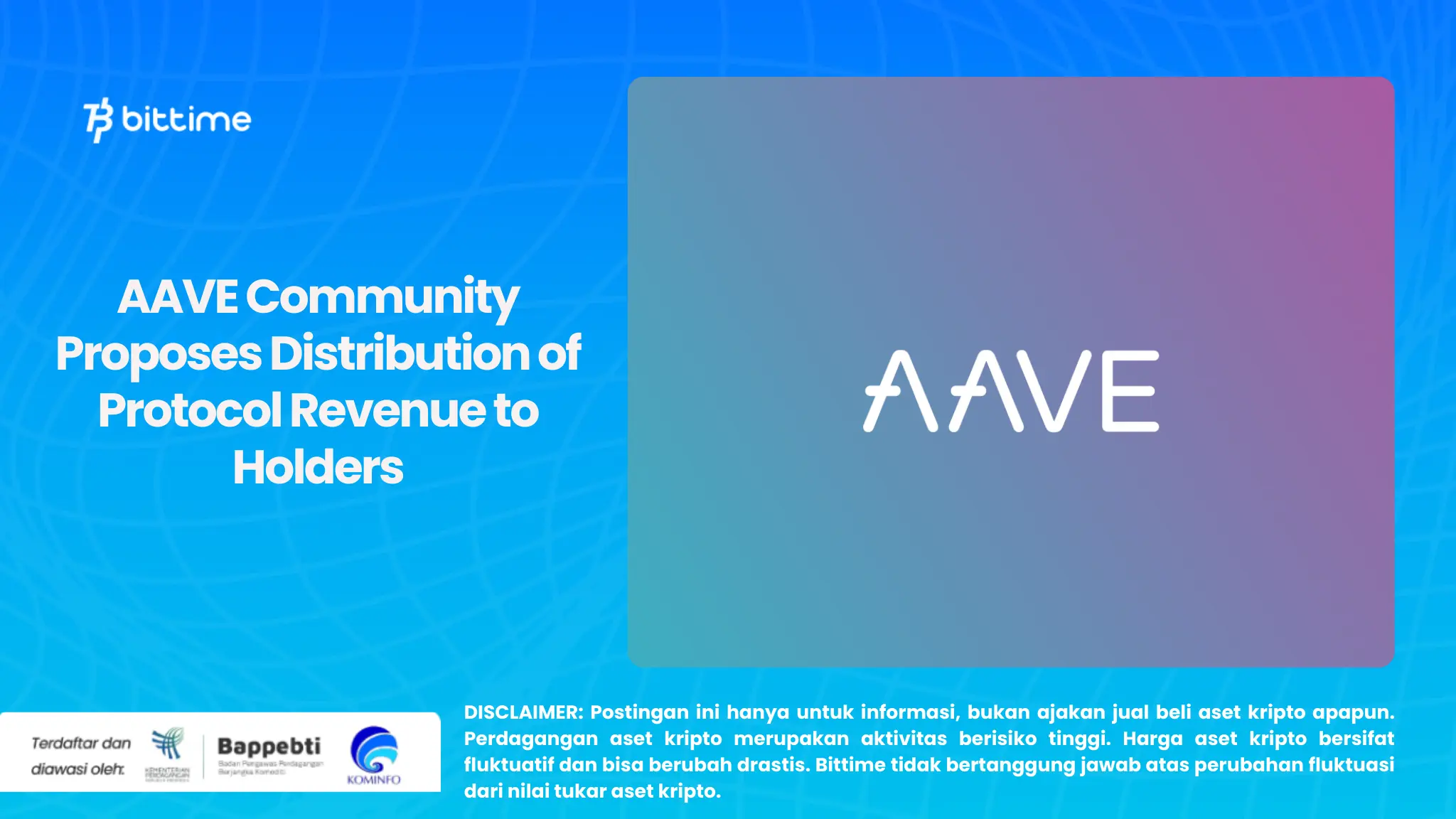 AAVE Community Proposes Distribution of Protocol Revenue to Holders.webp