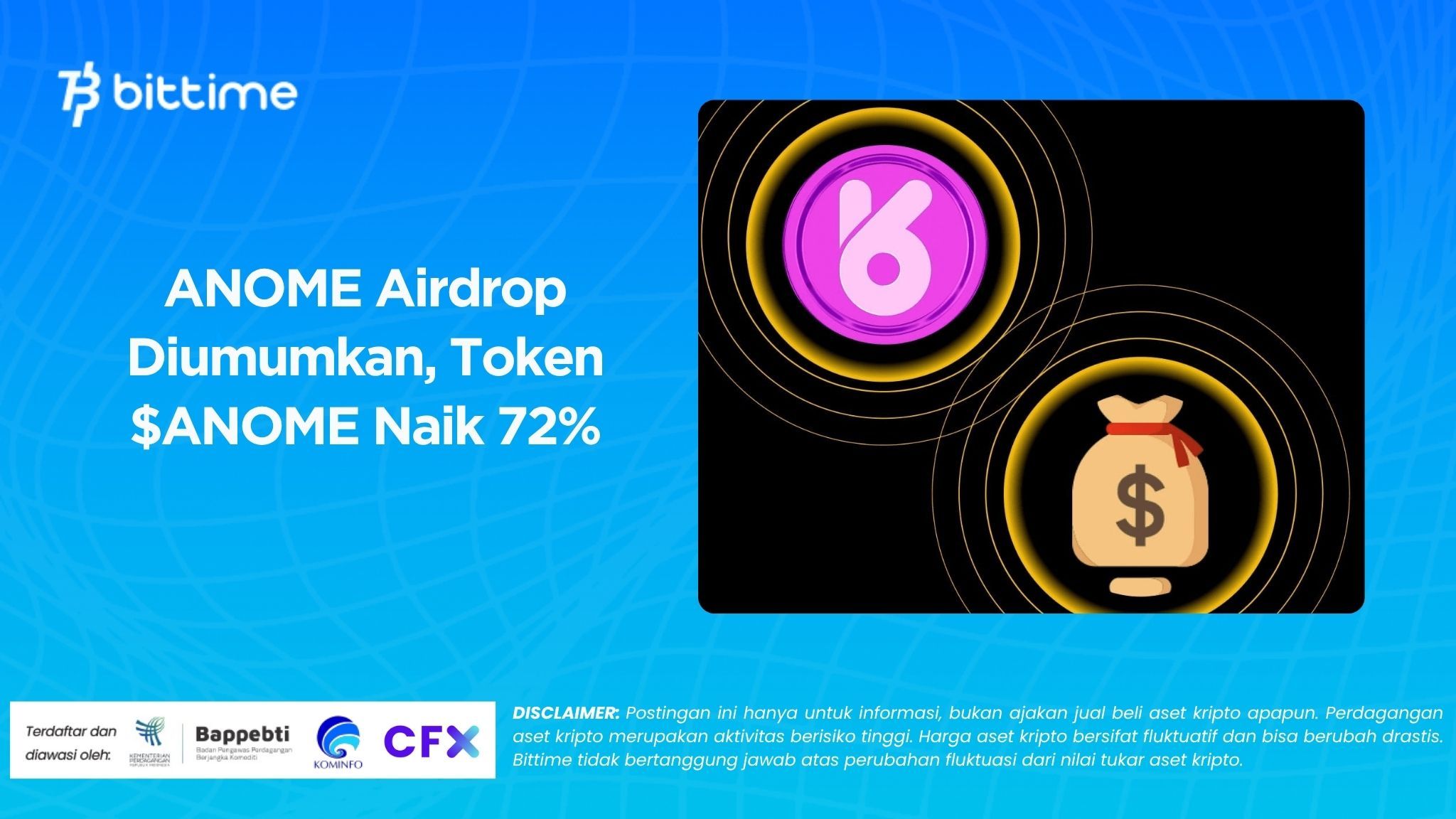 ANOME Airdrop Announced, $ANOME Token Rises 72%