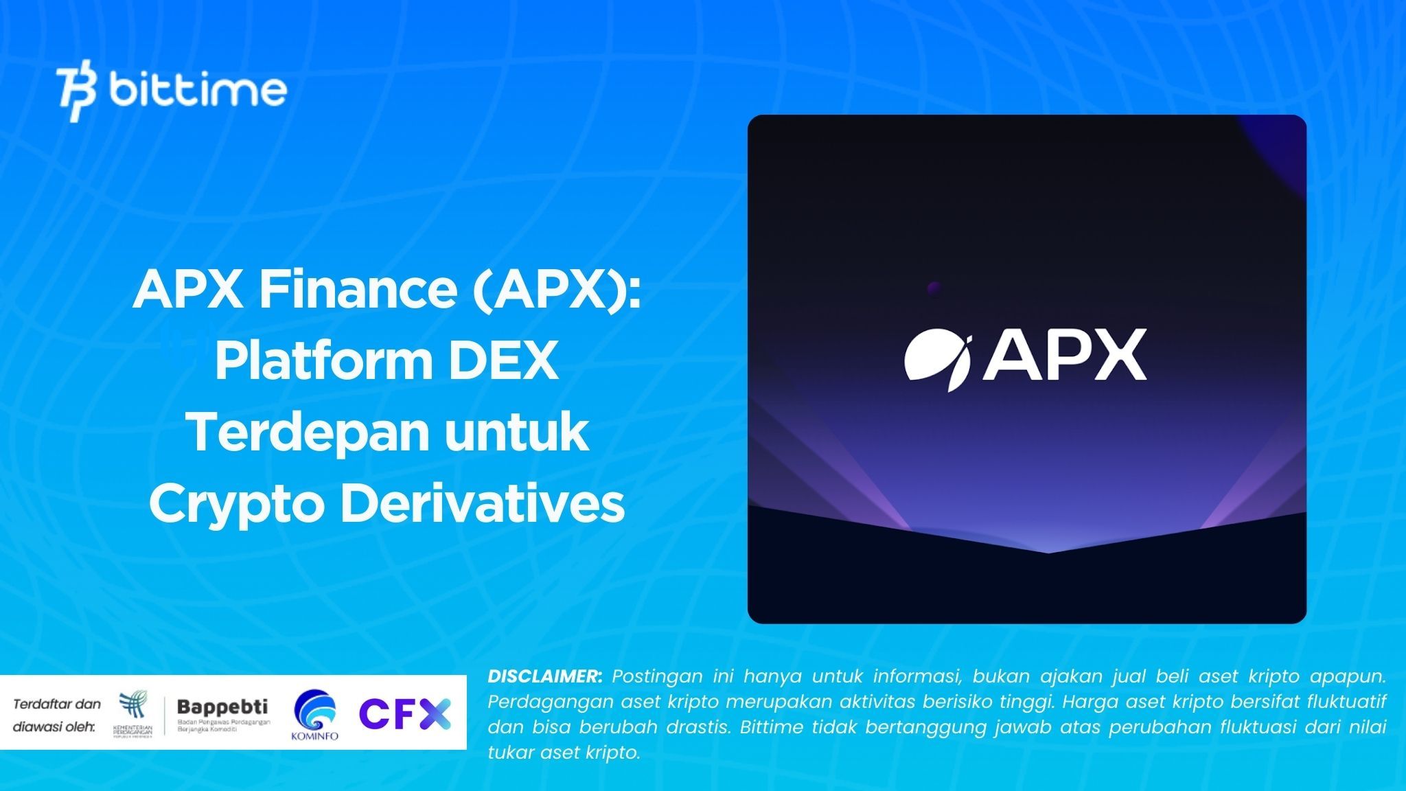 APX Finance (APX) Platform DEX Terdepan untuk Crypto Derivatives