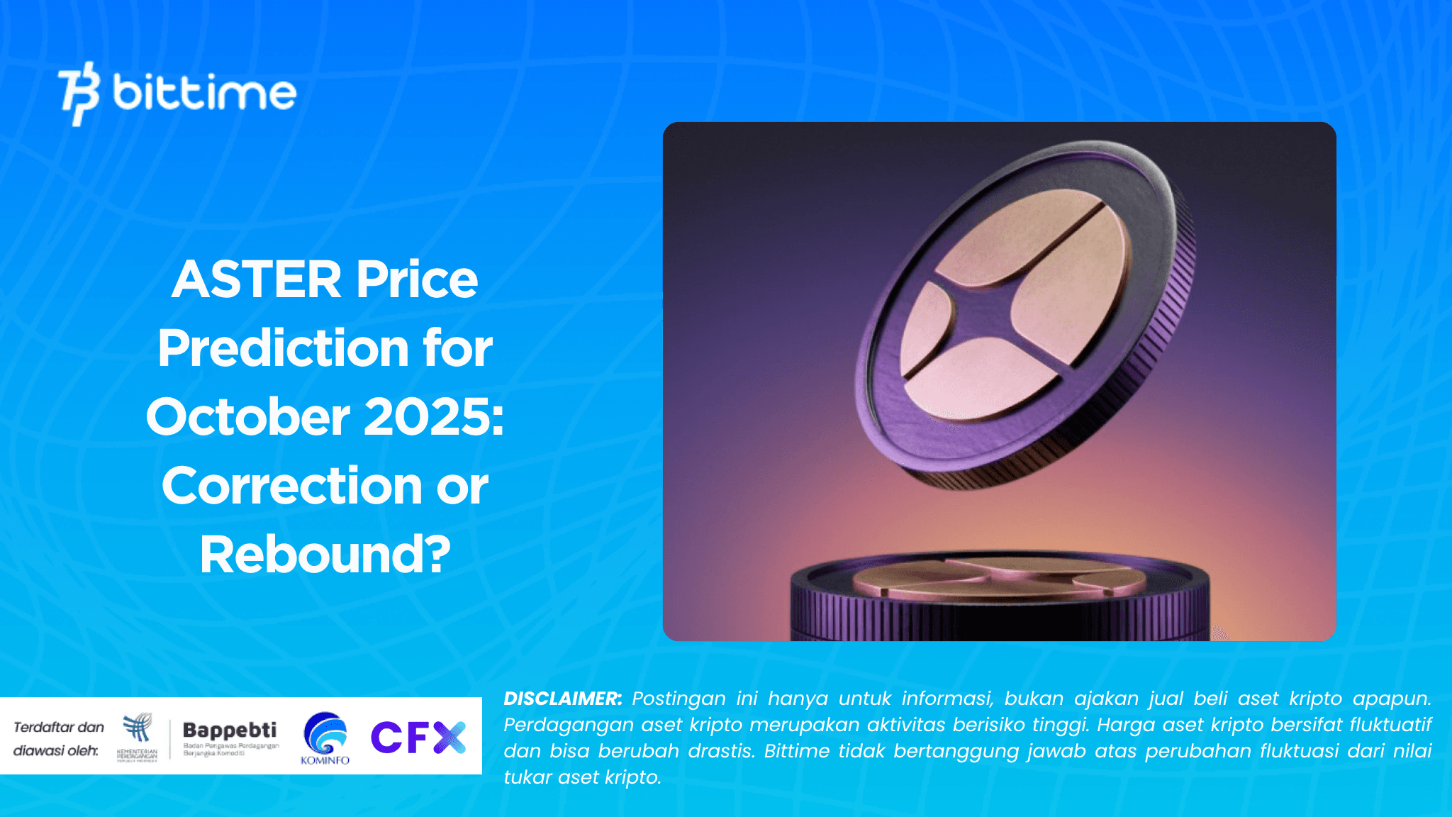 ASTER Price Prediction for October 2025: Correction or Rebound?