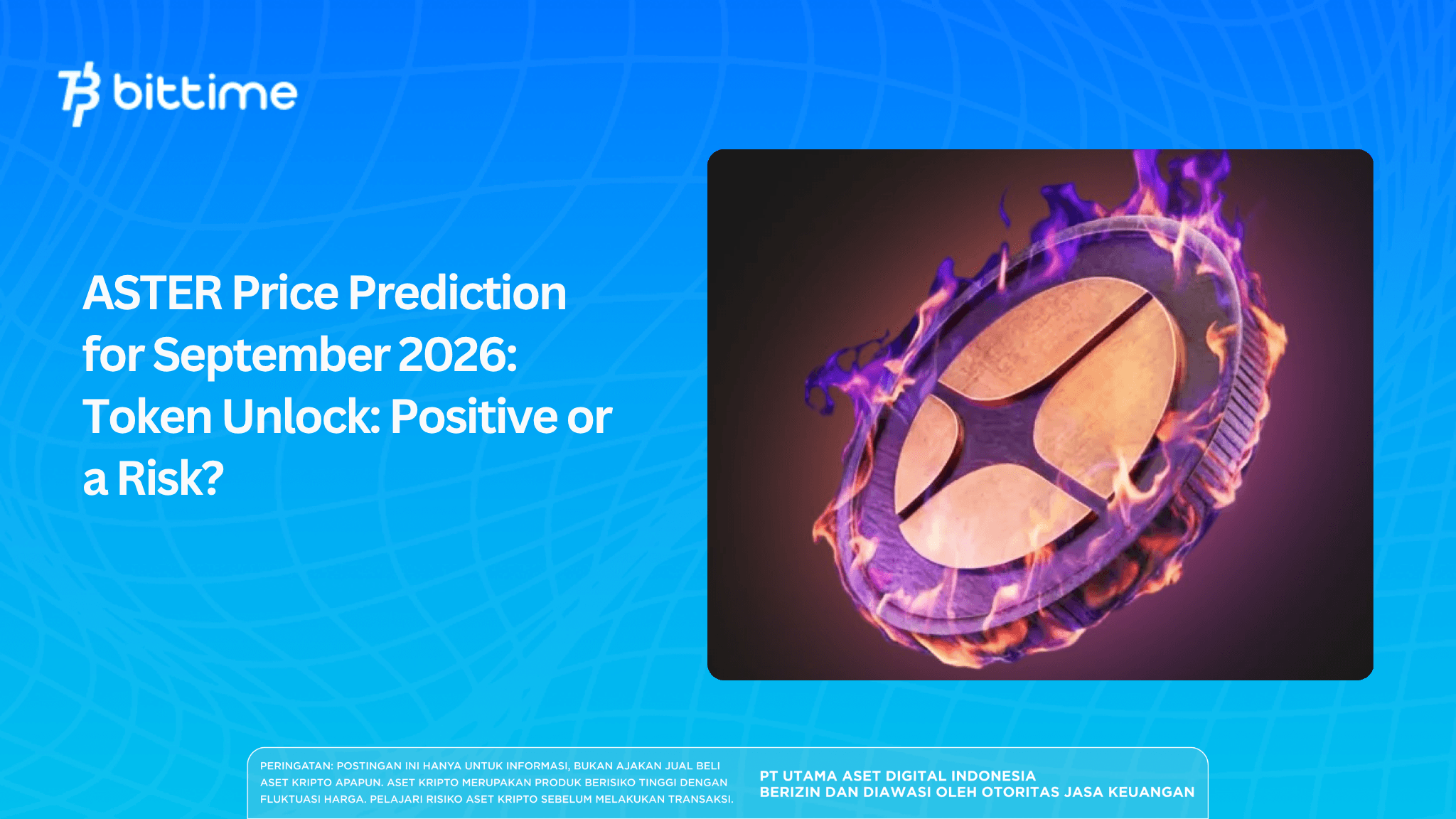 ASTER Price Prediction for September 2026: Token Unlock—Positive or a Risk?