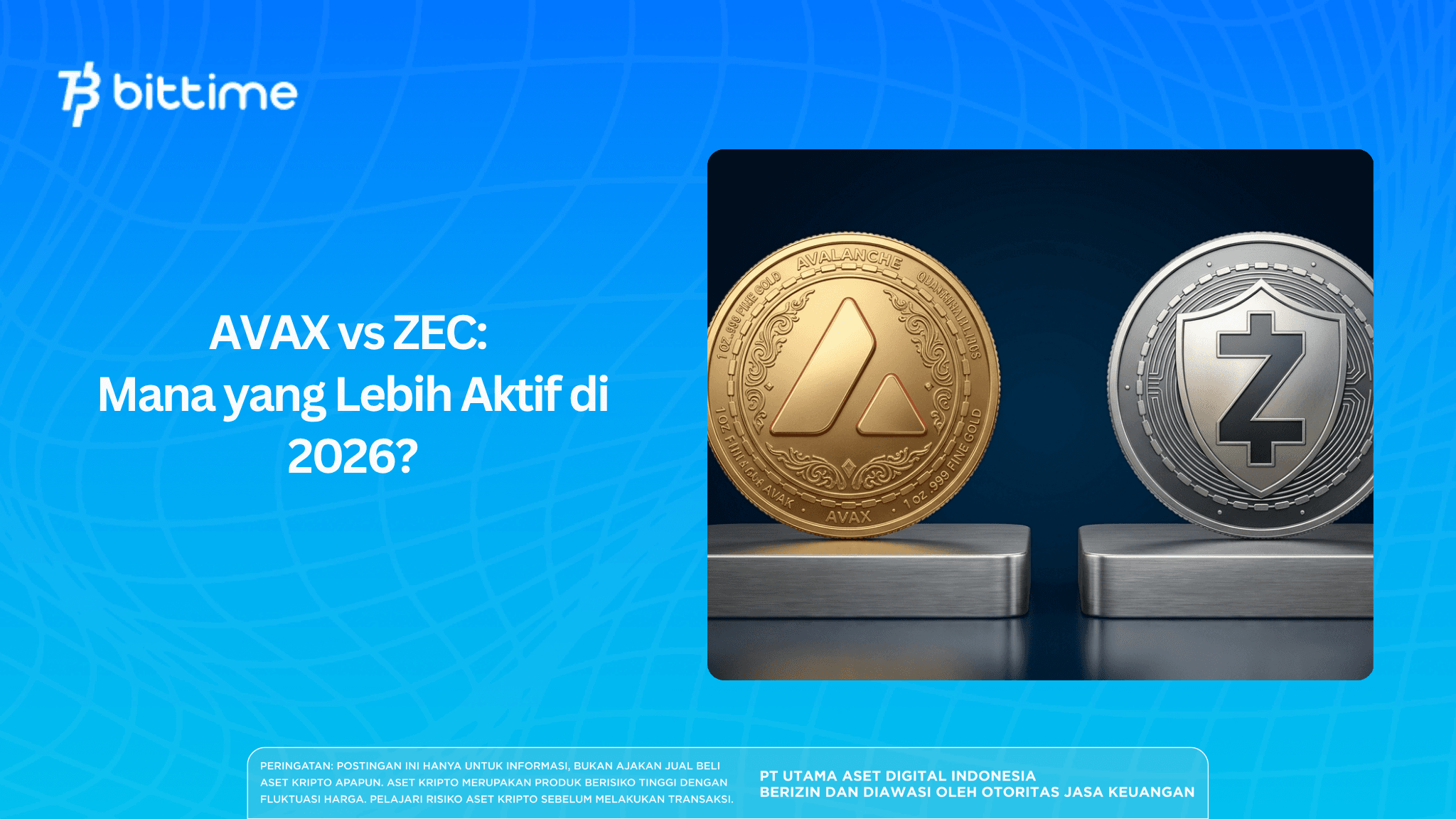AVAX vs ZEC: Mana yang Lebih Aktif di 2026?