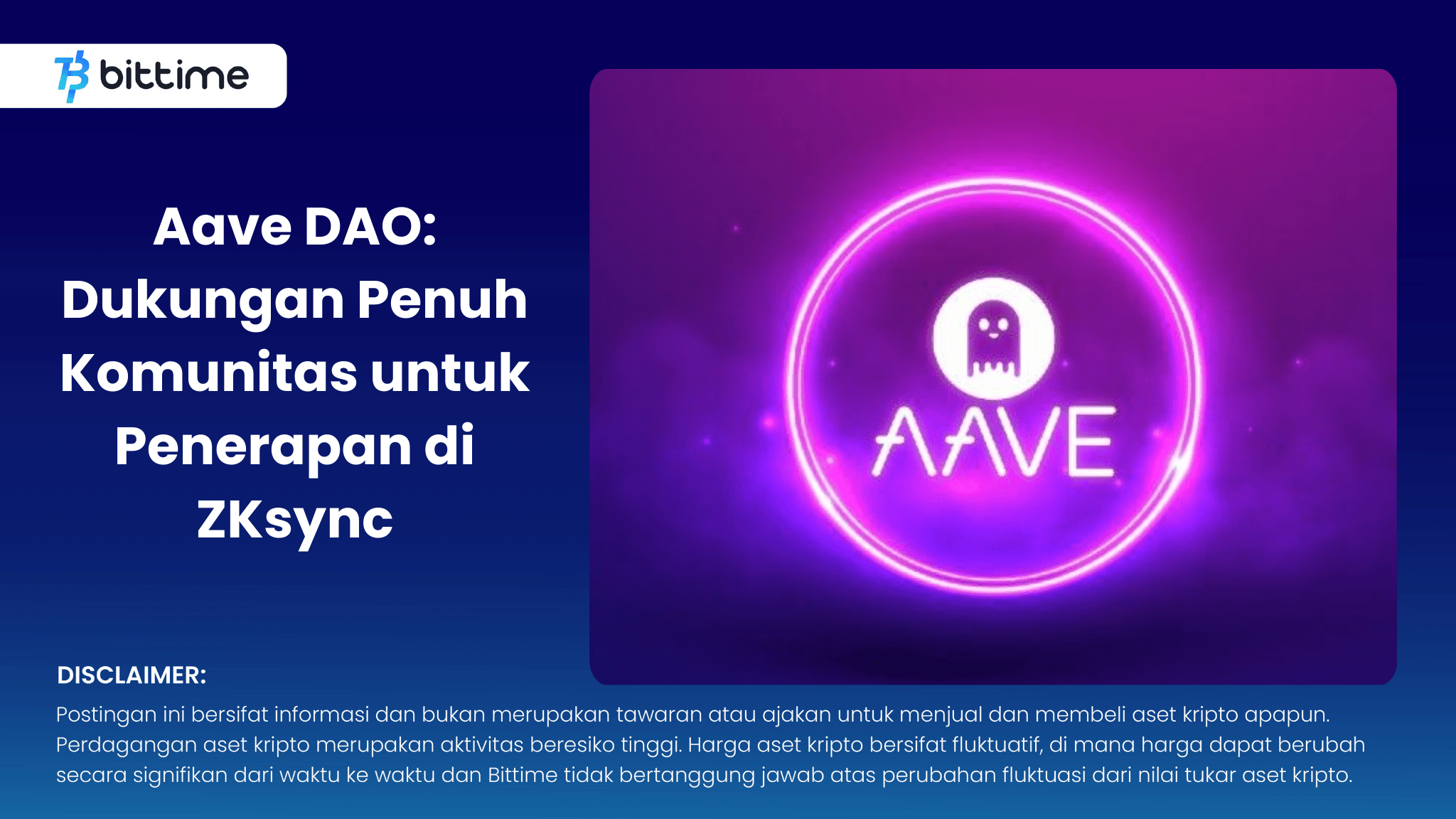 Aave DAO: Dukungan Penuh Komunitas untuk Penerapan di ZKsync