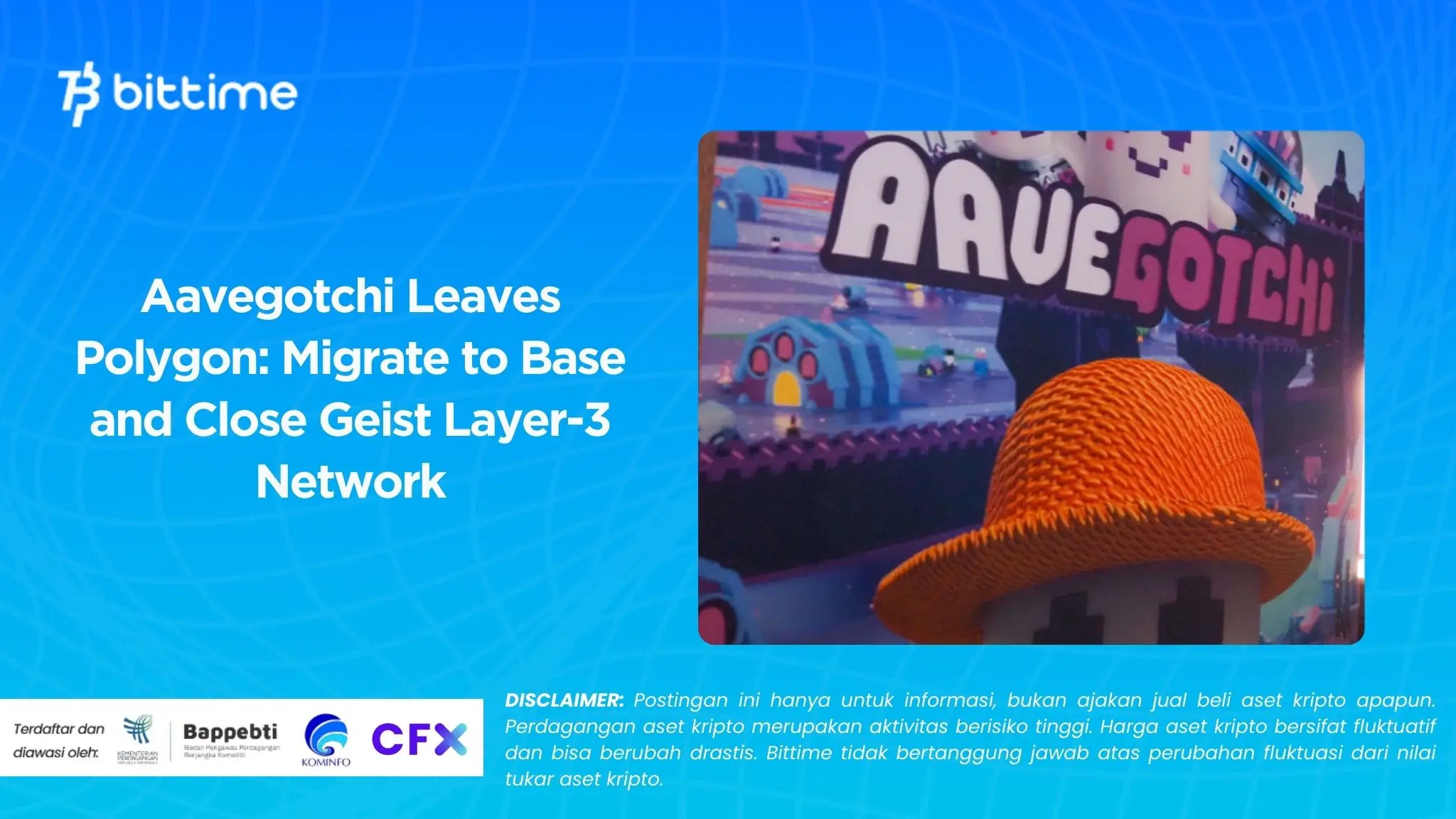 Aavegotchi Leaves Polygon Migrate to Base and Close Geist Layer-3 Network.